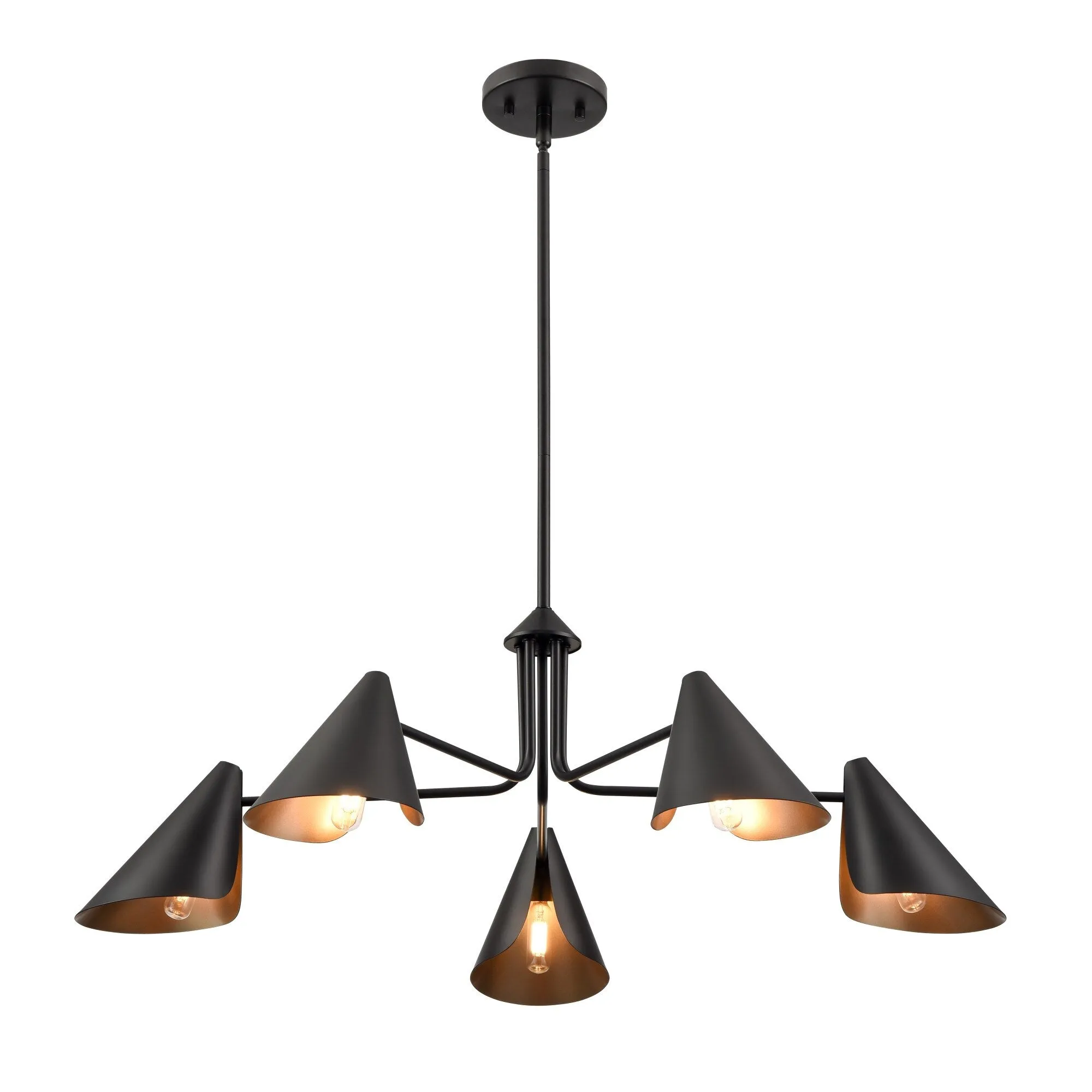 Millennium Lighting 99005 Warhol 5 Light 34 Wide Chandelier