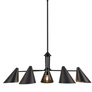 Millennium Lighting 99005 Warhol 5 Light 34 Wide Chandelier