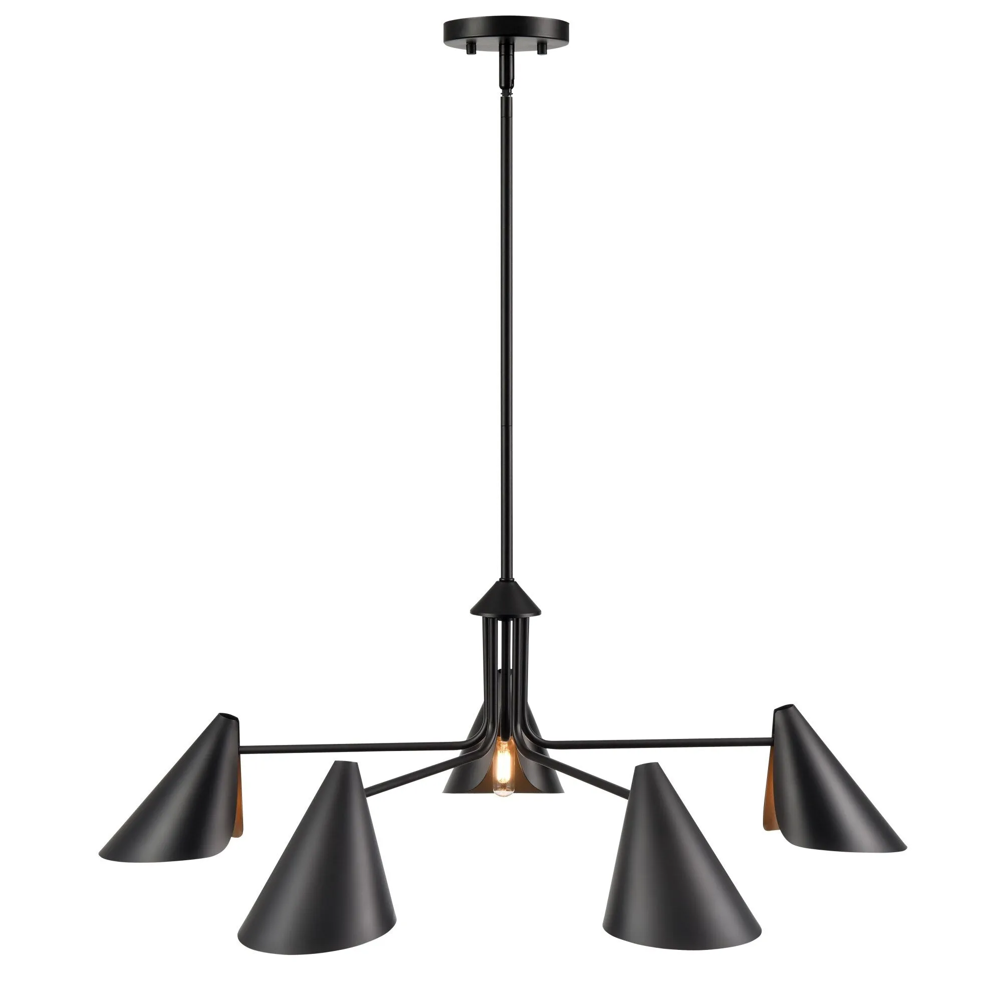 Millennium Lighting 99005 Warhol 5 Light 34 Wide Chandelier