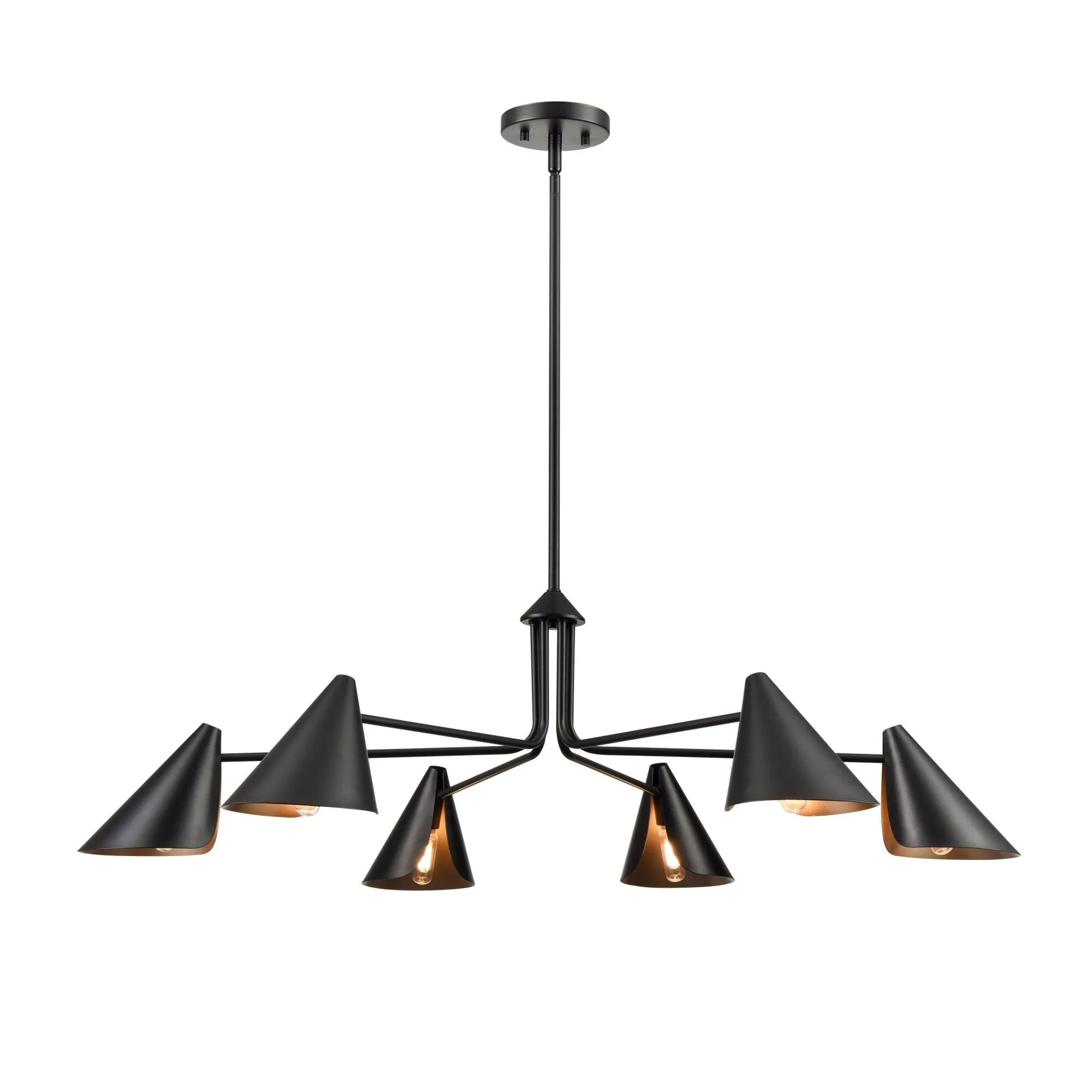 Millennium Lighting 99006 Warhol 6 Light 41 Wide Chandelier