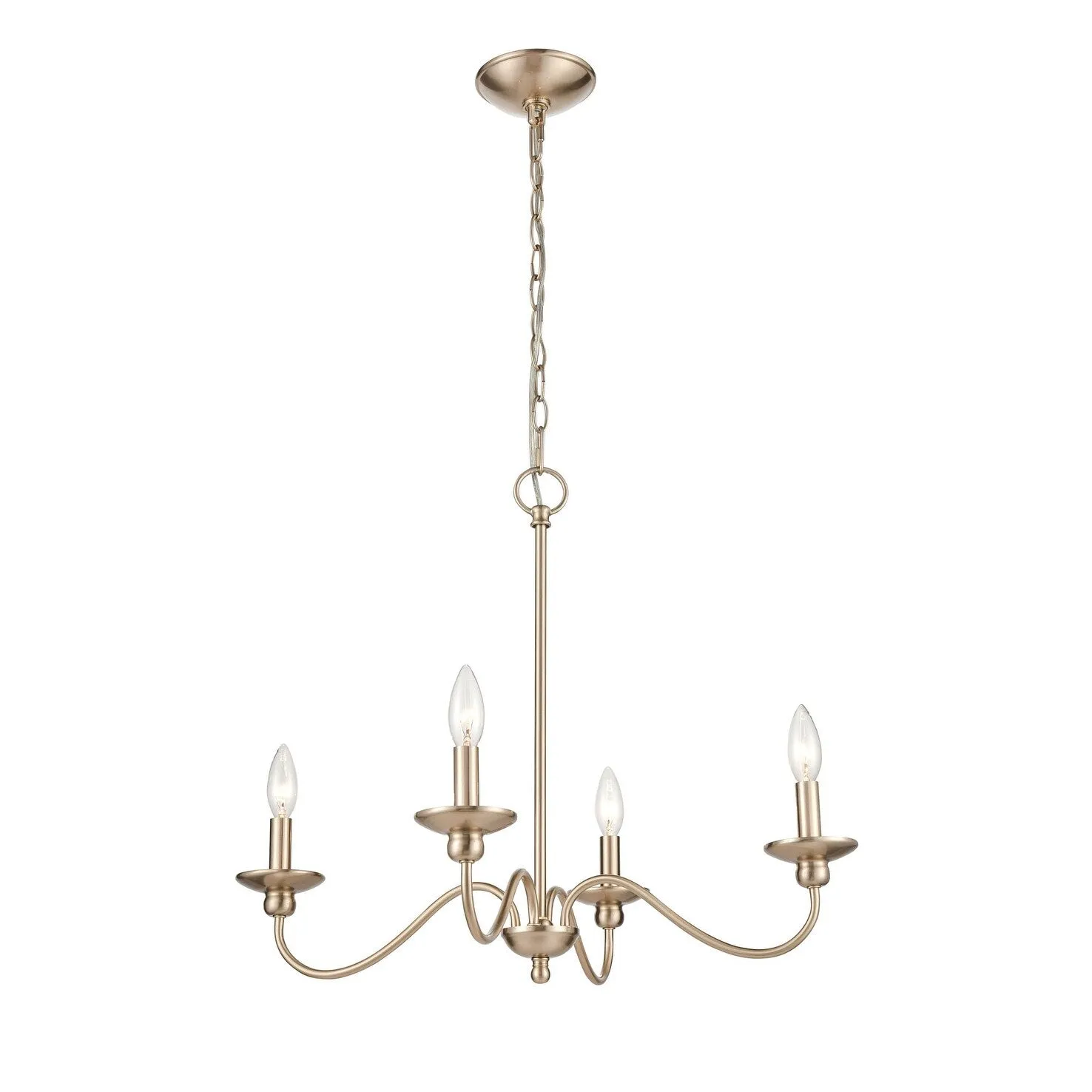 Millennium Lighting Delvona 4 Light 24 Wide Chandelier