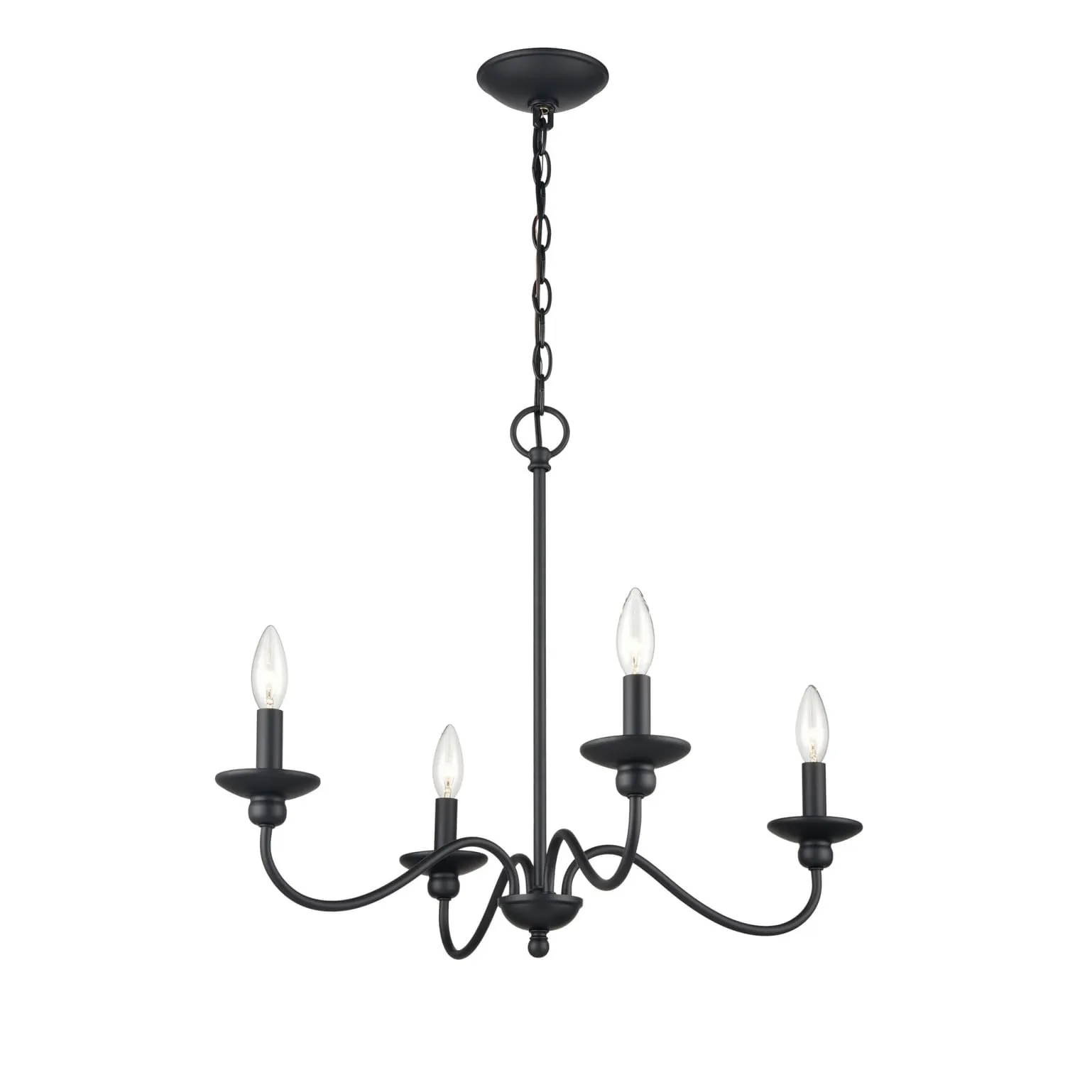 Millennium Lighting Delvona 4 Light 24 Wide Chandelier