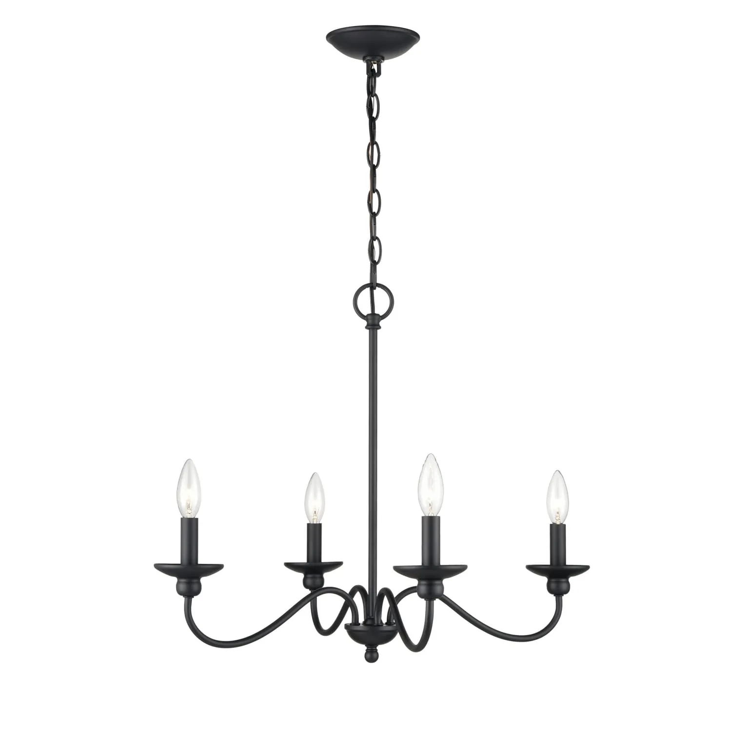 Millennium Lighting Delvona 4 Light 24 Wide Chandelier