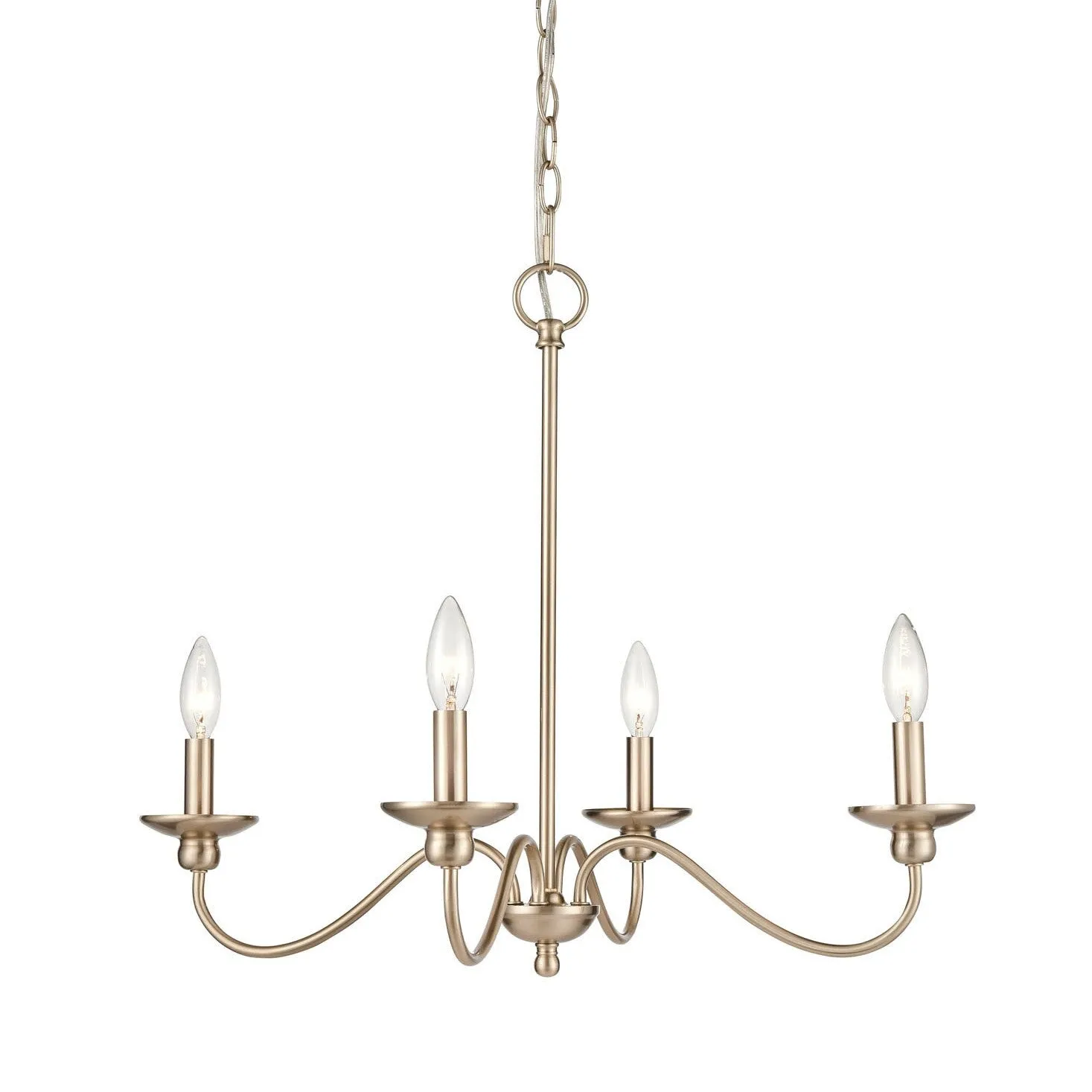 Millennium Lighting Delvona 4 Light 24 Wide Chandelier