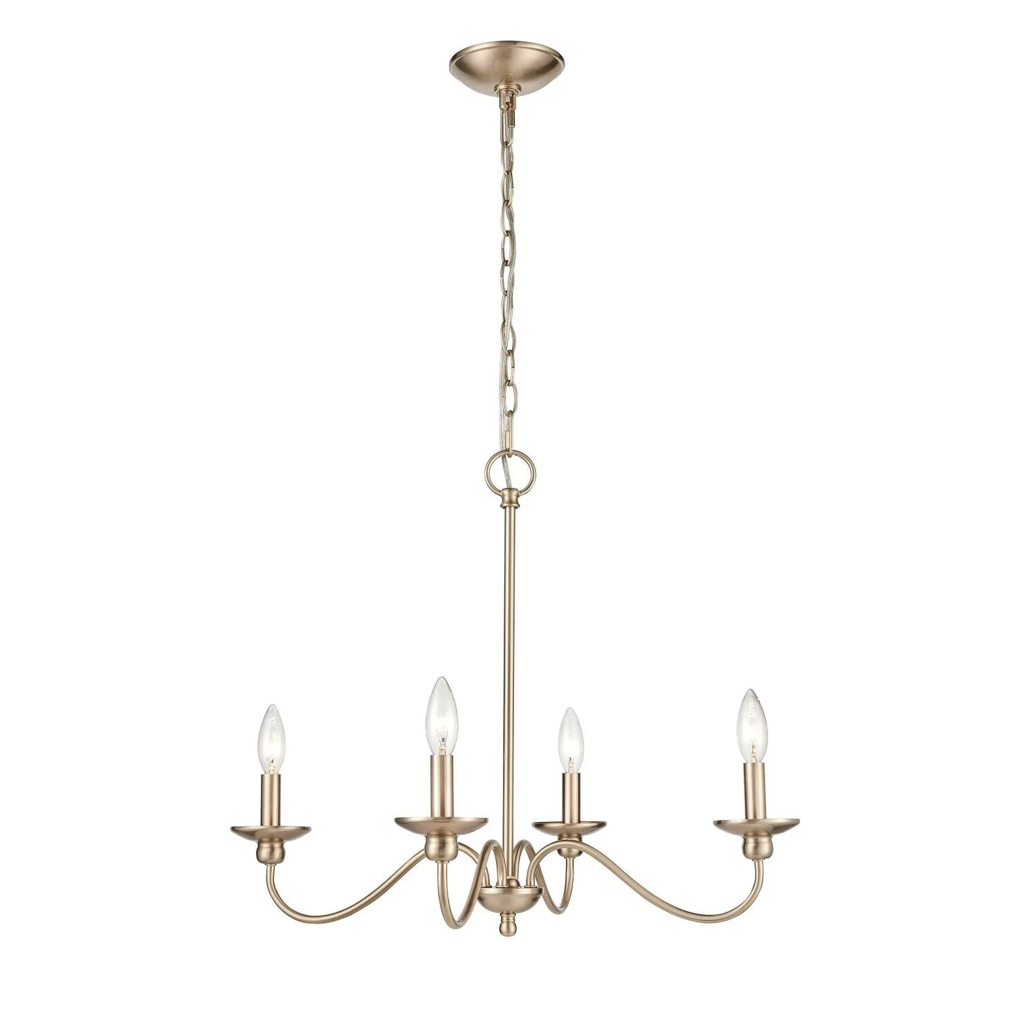 Millennium Lighting Delvona 4 Light 24 Wide Chandelier