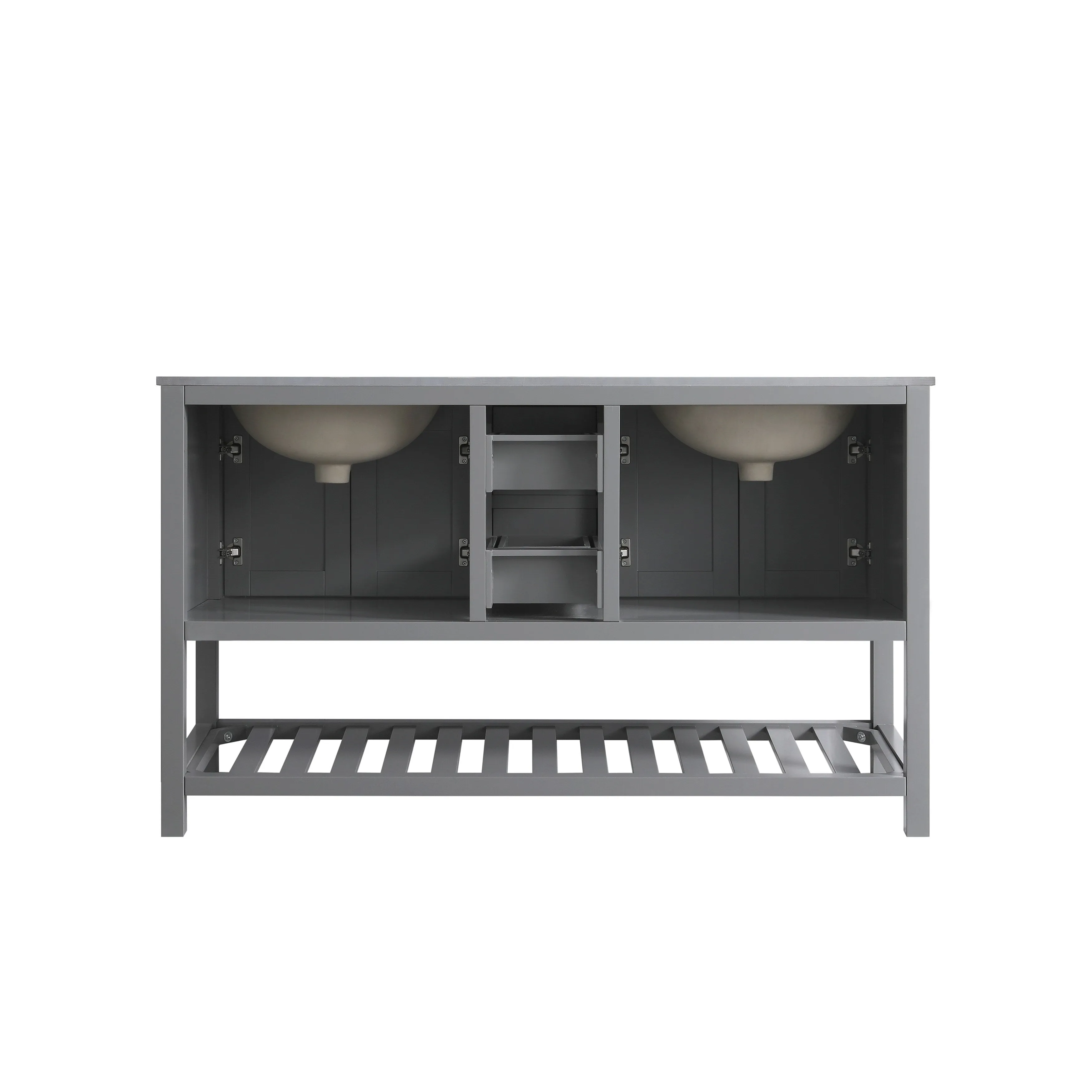 Monaco 60 Double Sink Vanity Base Only