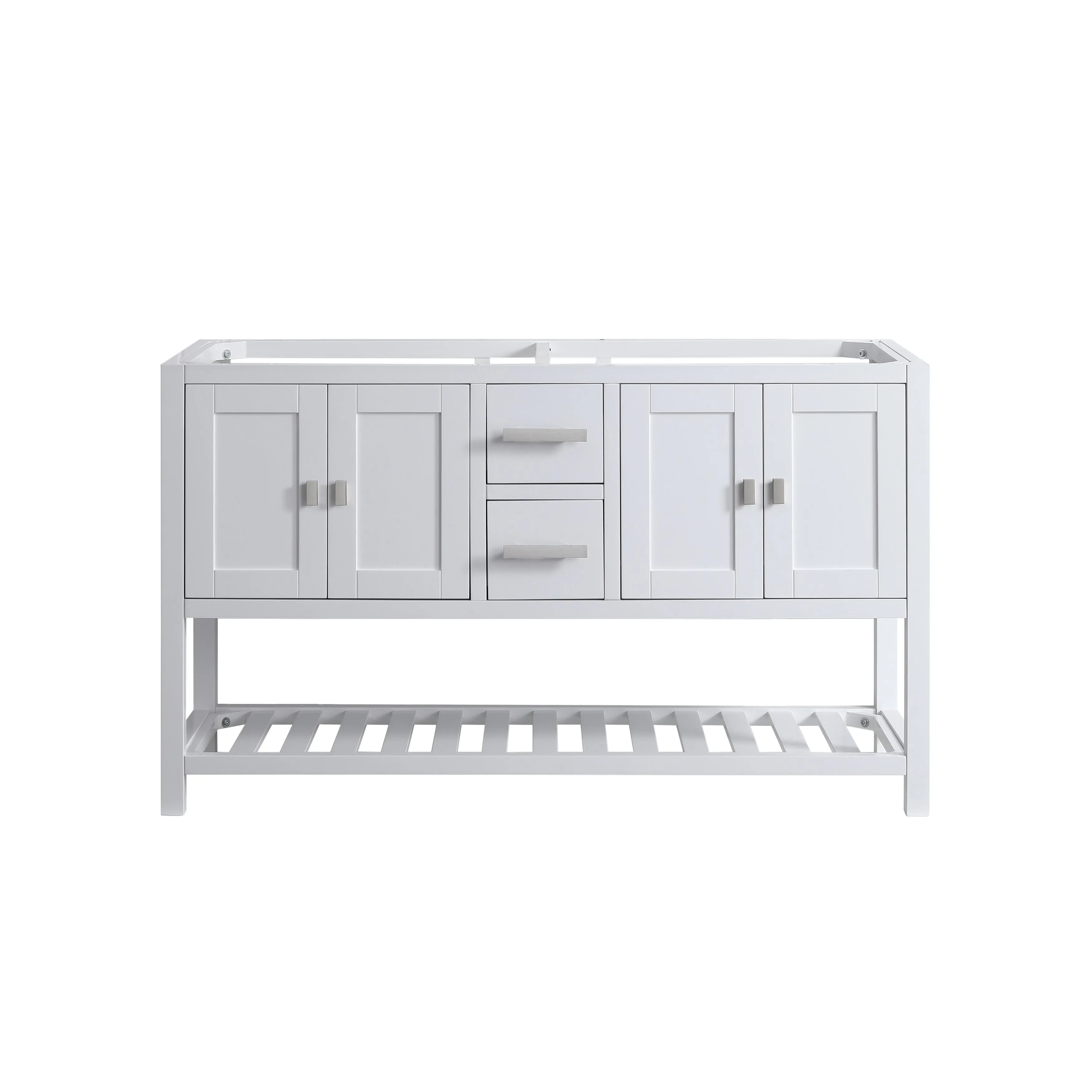 Monaco 60 Double Sink Vanity Base Only