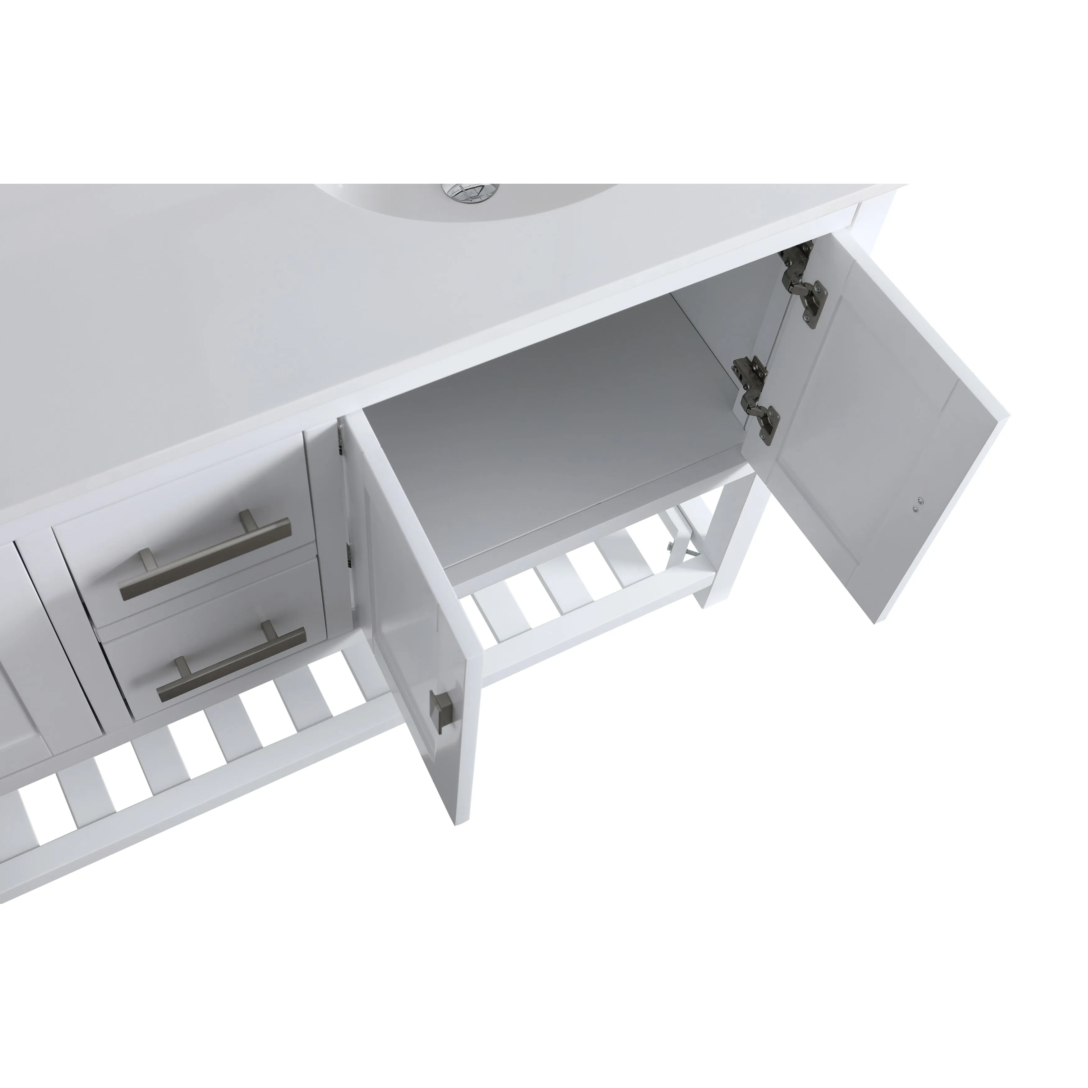 Monaco 60 Double Sink Vanity Base Only