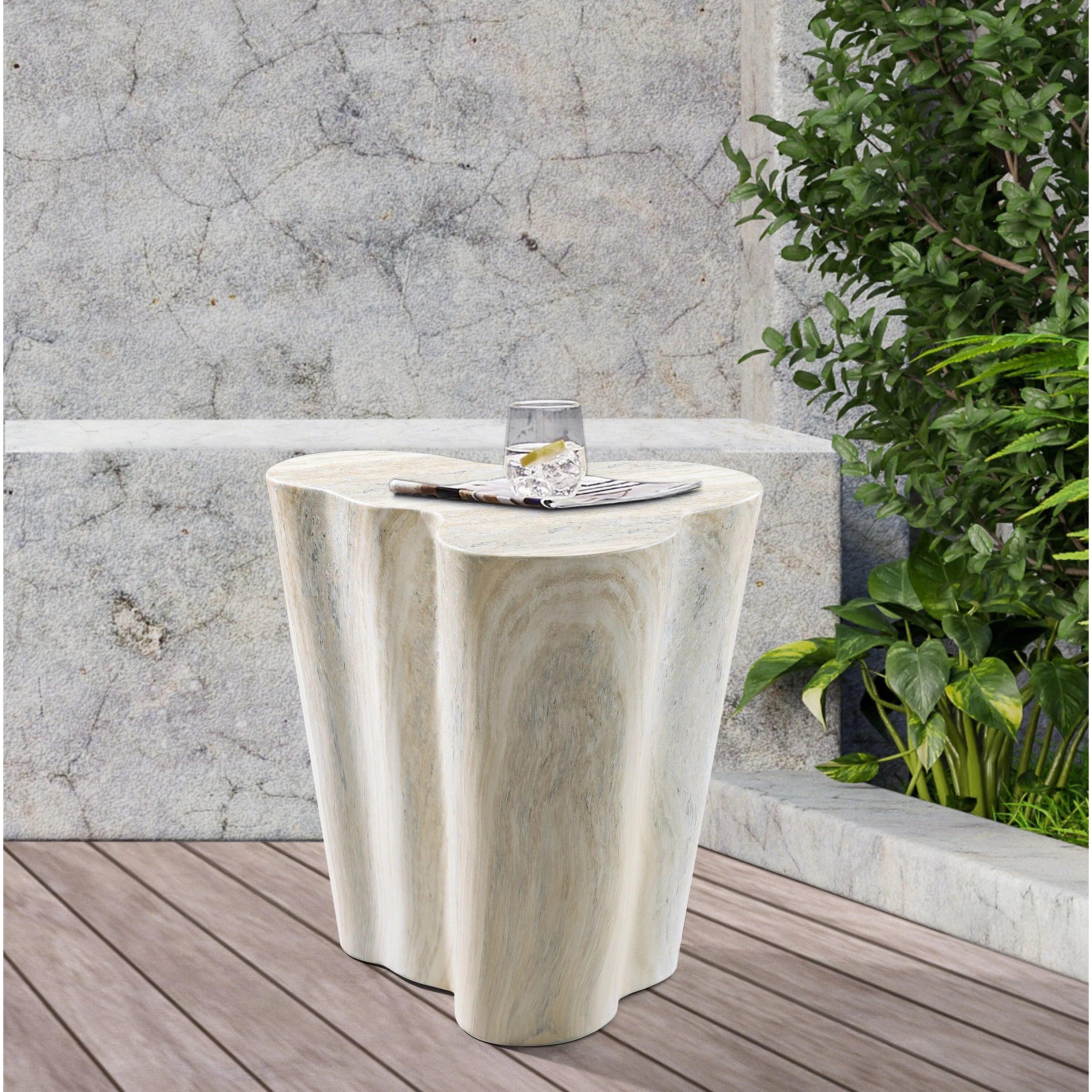 Monza Finished Concrete Indoor/Outdoor Coffee Table