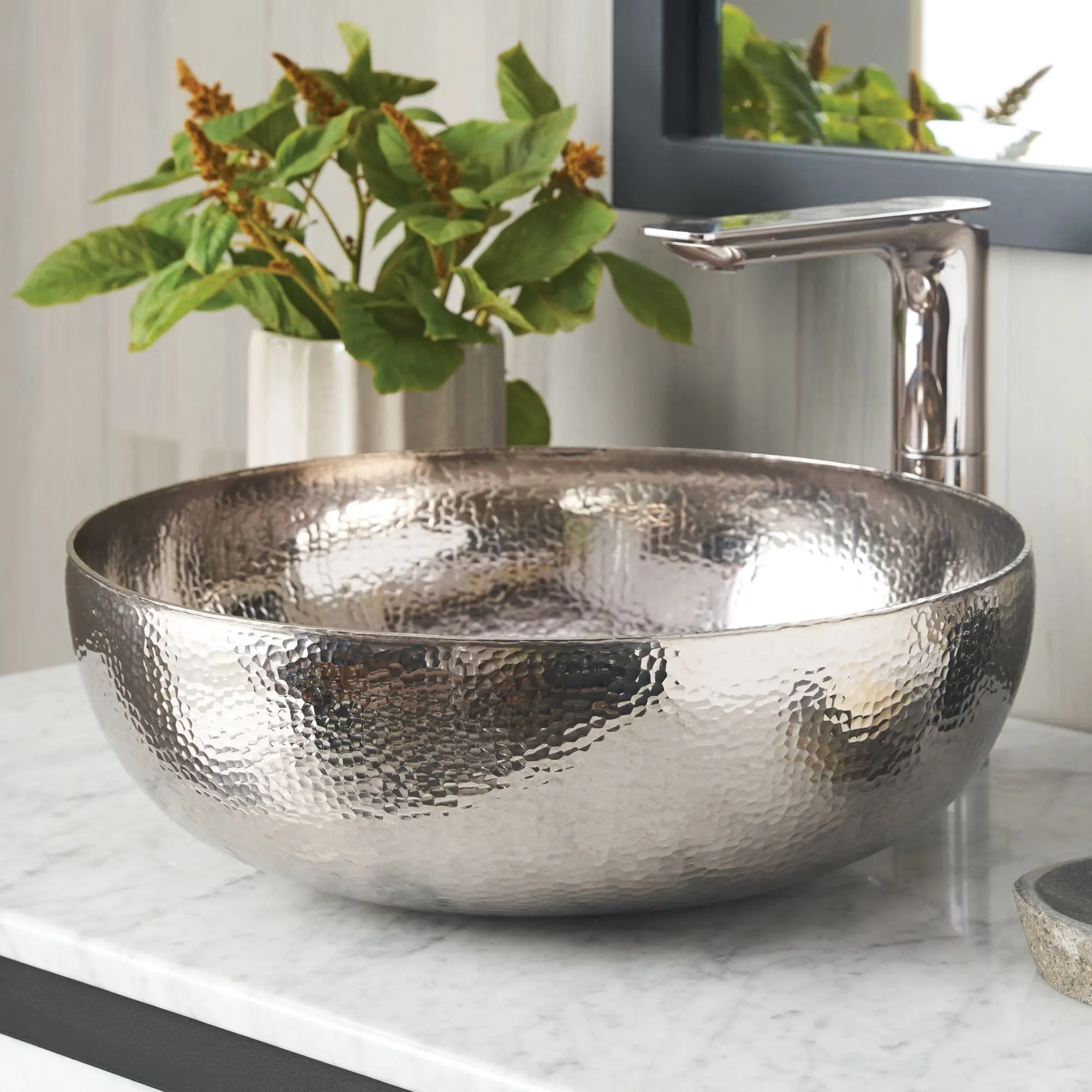 Native Trails Maestro 15-3/4 Single Basin Vessel Copper Bathroom Sink
