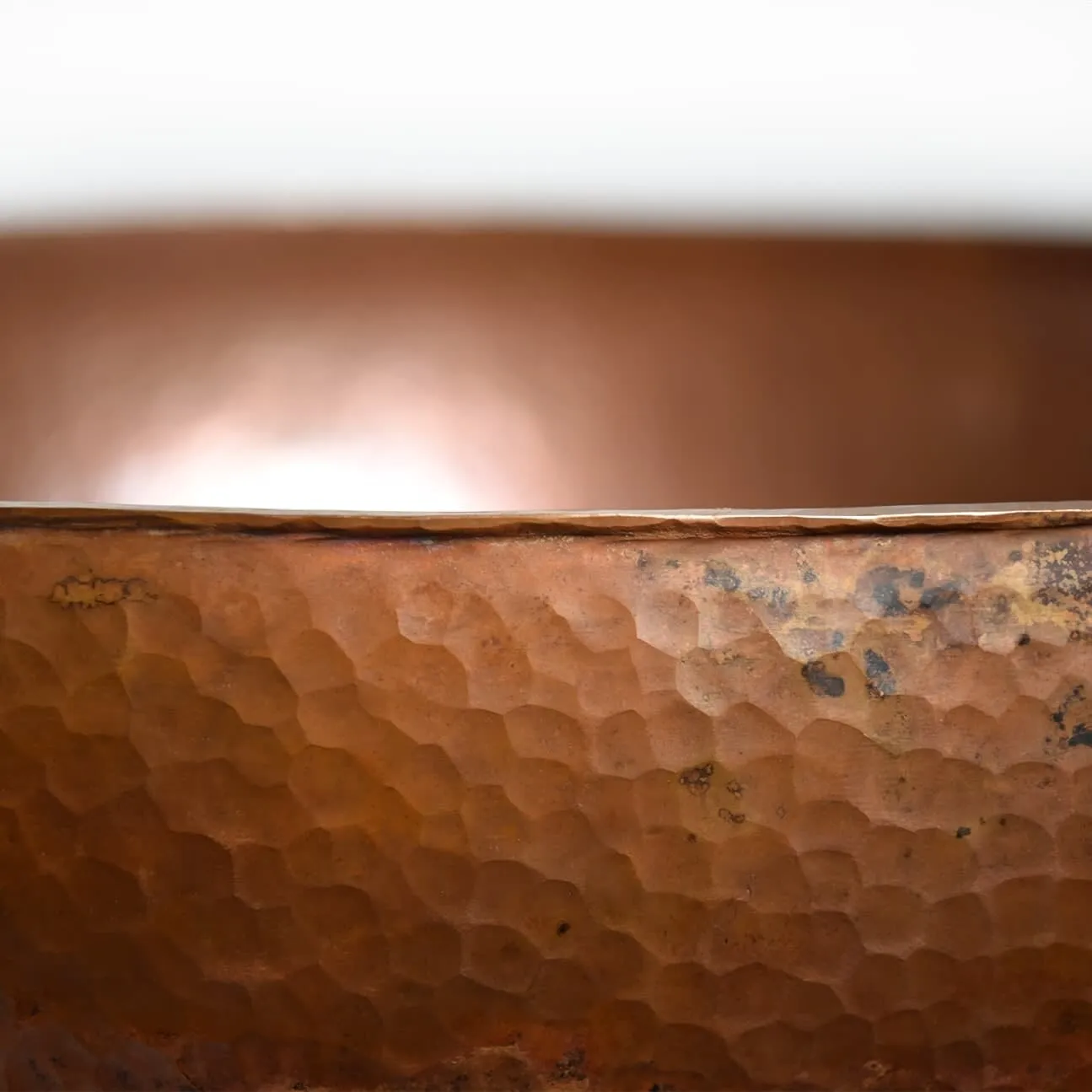 Native Trails Maestro Oval 17-1/4 Copper Vessel Bathroom Sink