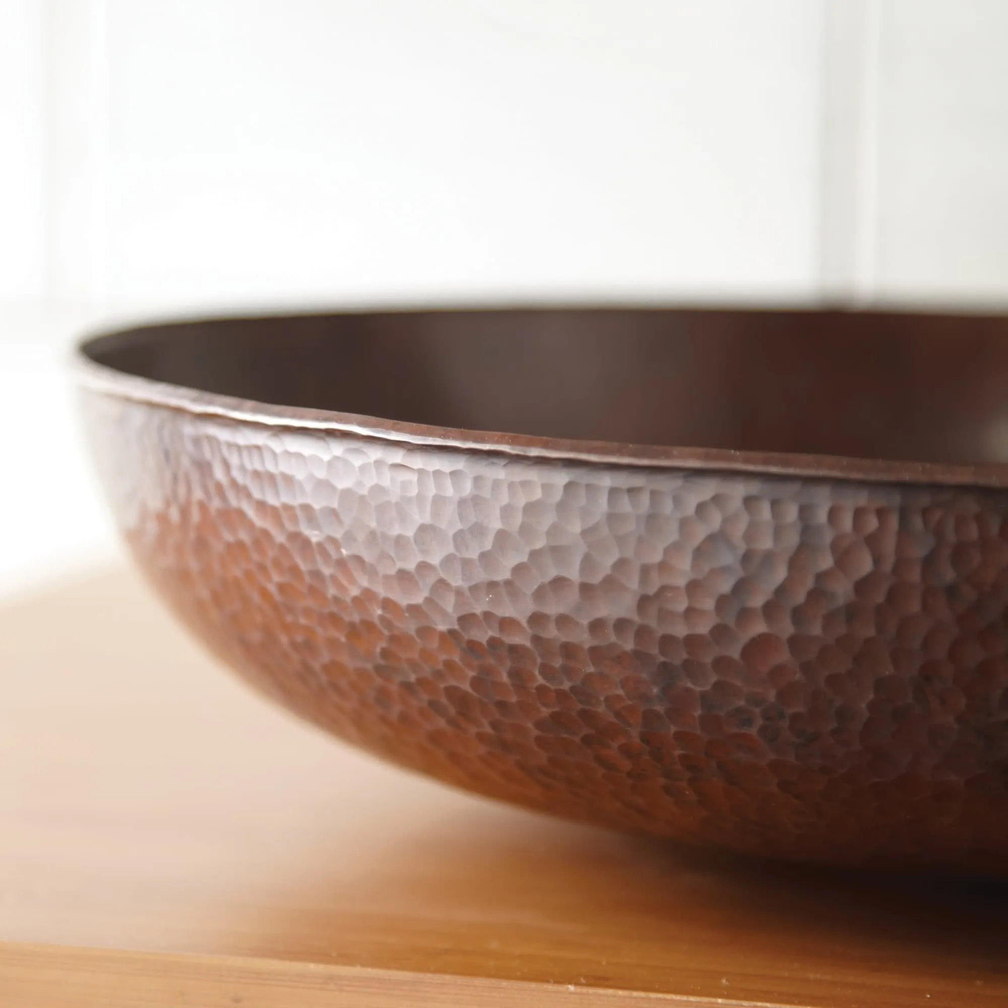 Native Trails Maestro Sonata Petit 14-1/2 Copper Vessel Bathroom Sink