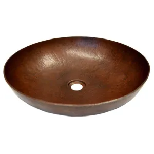 Native Trails Maestro Sonata Petit 14-1/2 Copper Vessel Bathroom Sink