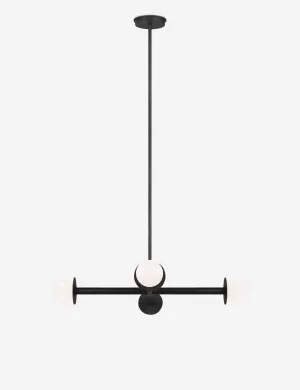 Nodes Wide Chandelier by Kelly Wearstler