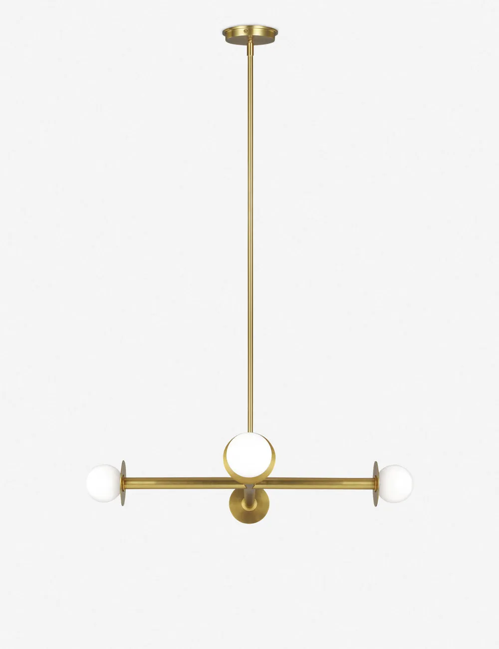 Nodes Wide Chandelier by Kelly Wearstler