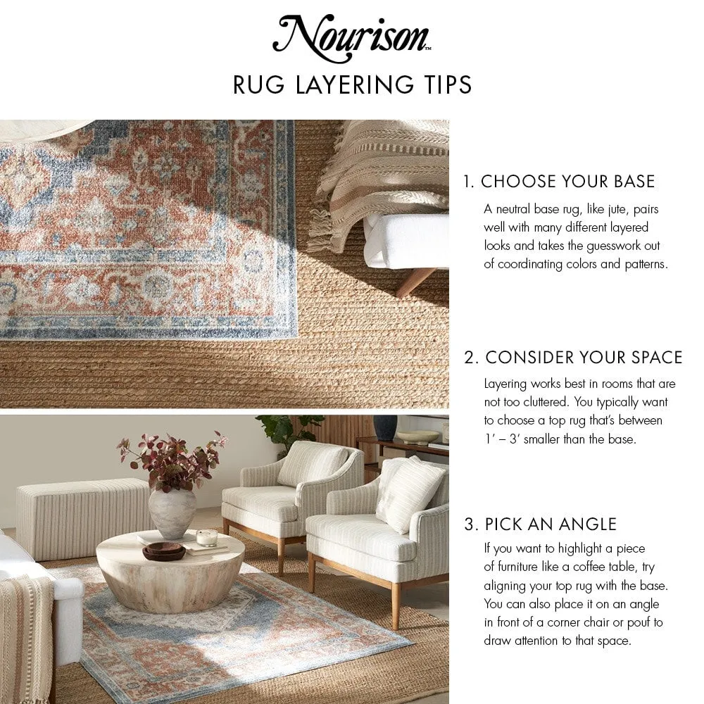 Nourison Sandy Indoor / Outdoor Solid Area Rug