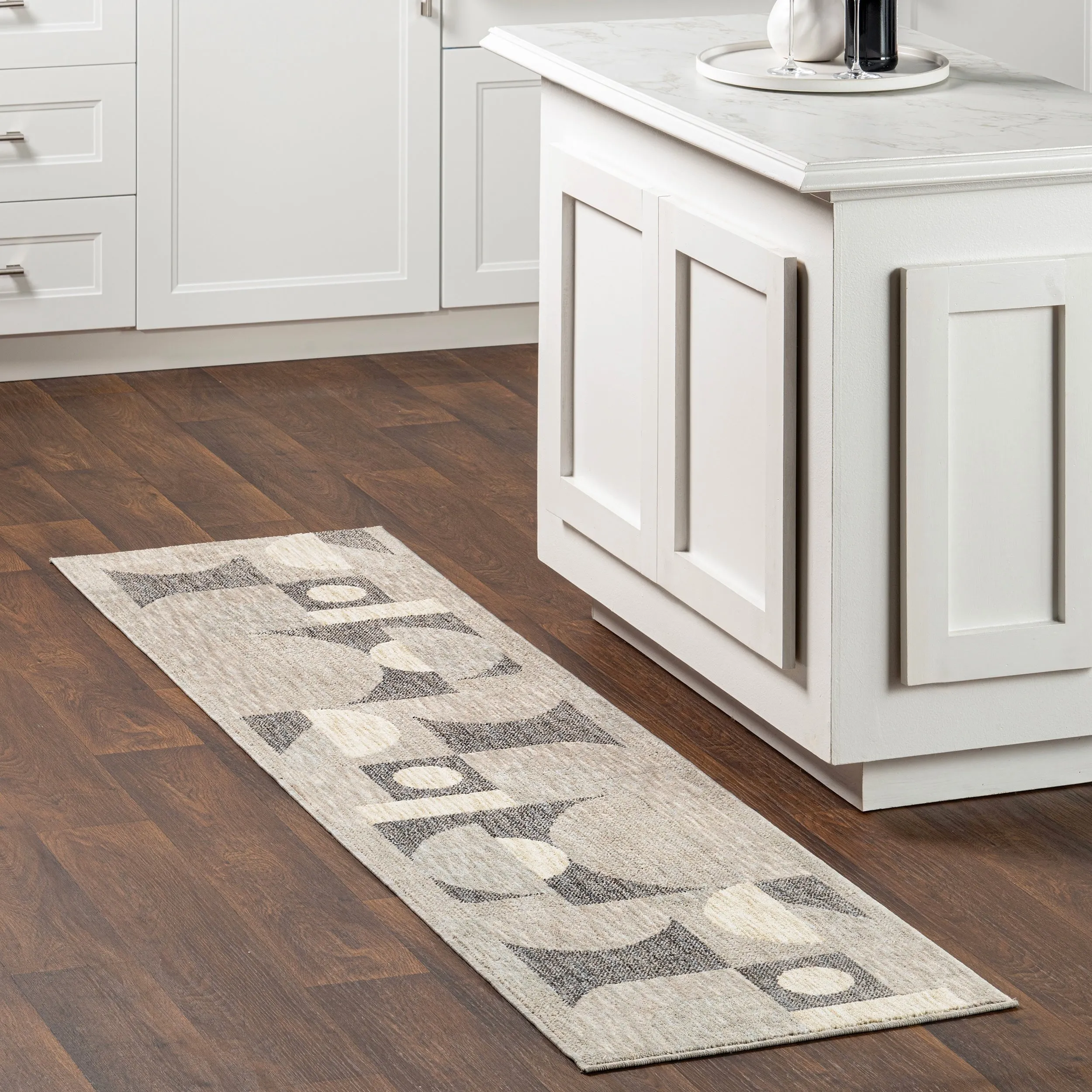 Nuloom Rhona Modern Geometric Recycled Area Rug