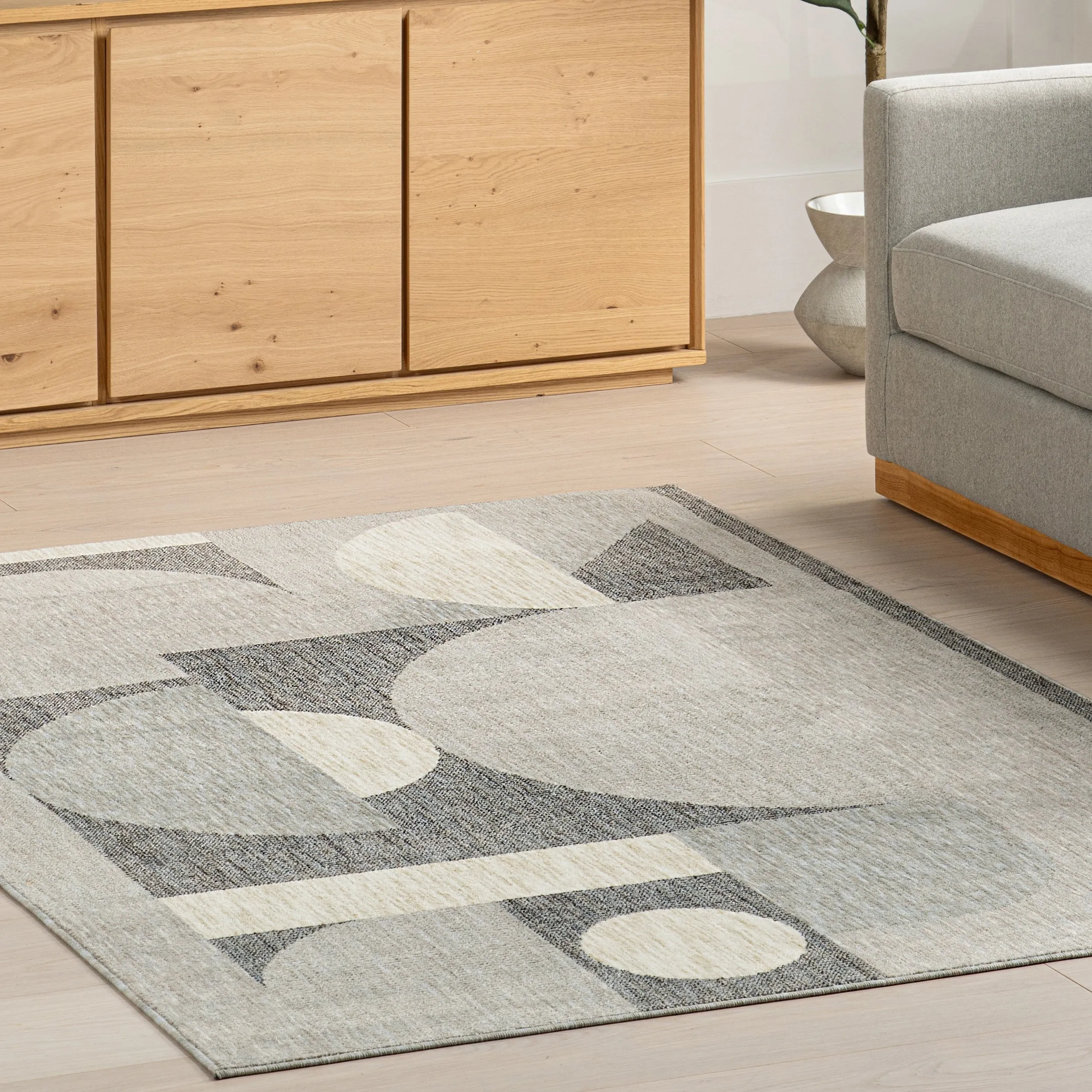 Nuloom Rhona Modern Geometric Recycled Area Rug