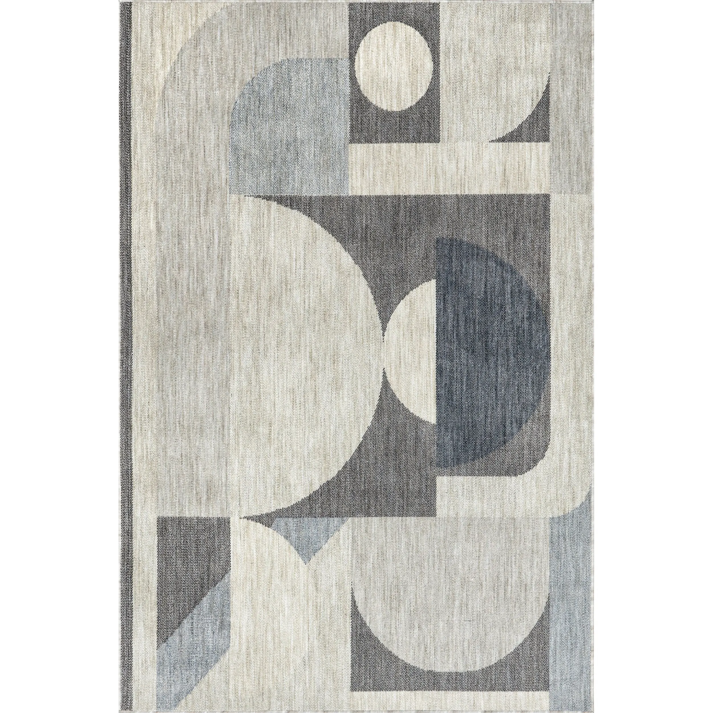 Nuloom Rhona Modern Geometric Recycled Area Rug