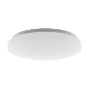 Nuvo Lighting 14 Wide LED Flush Mount Drum Ceiling Fixture - CCT