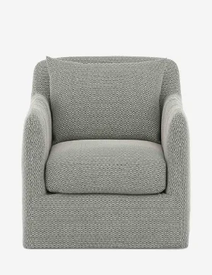 Orlena Outdoor Swivel Chair