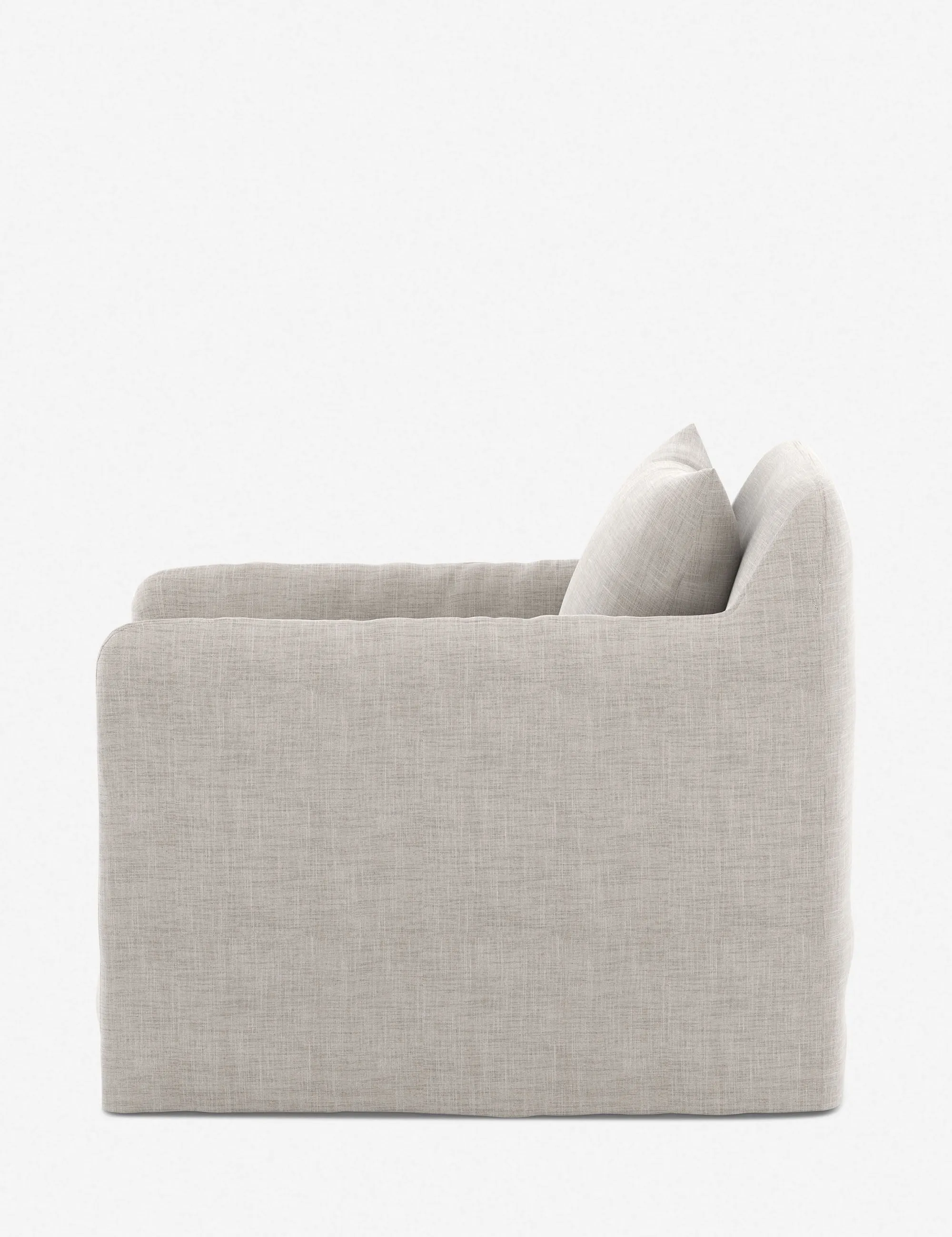 Orlena Outdoor Swivel Chair