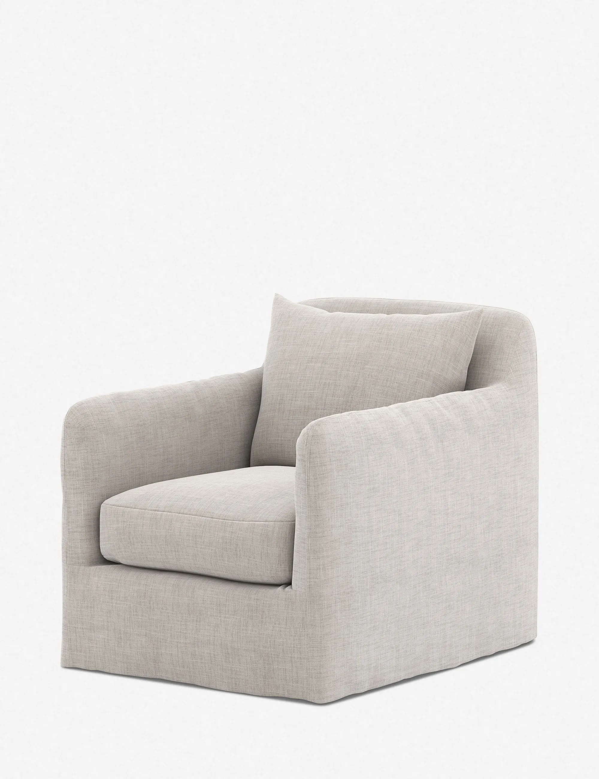 Orlena Outdoor Swivel Chair