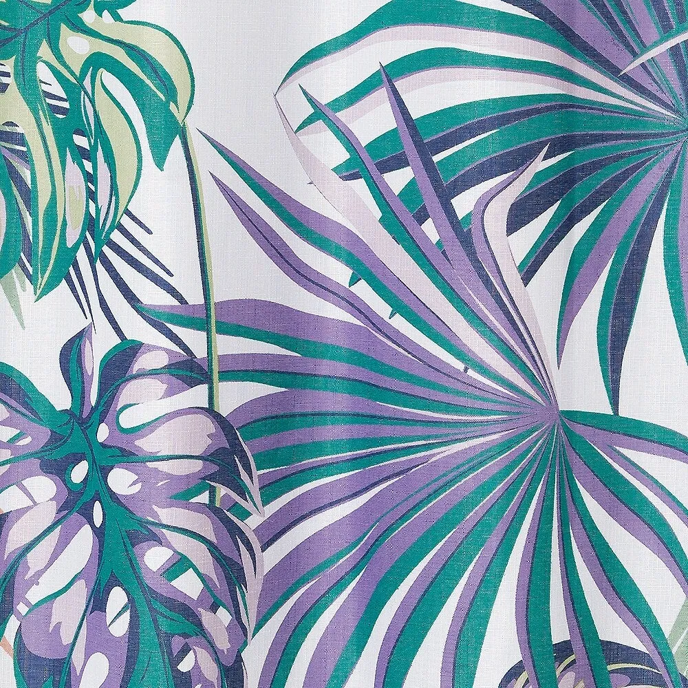 Oversize Palm Shower Curtain