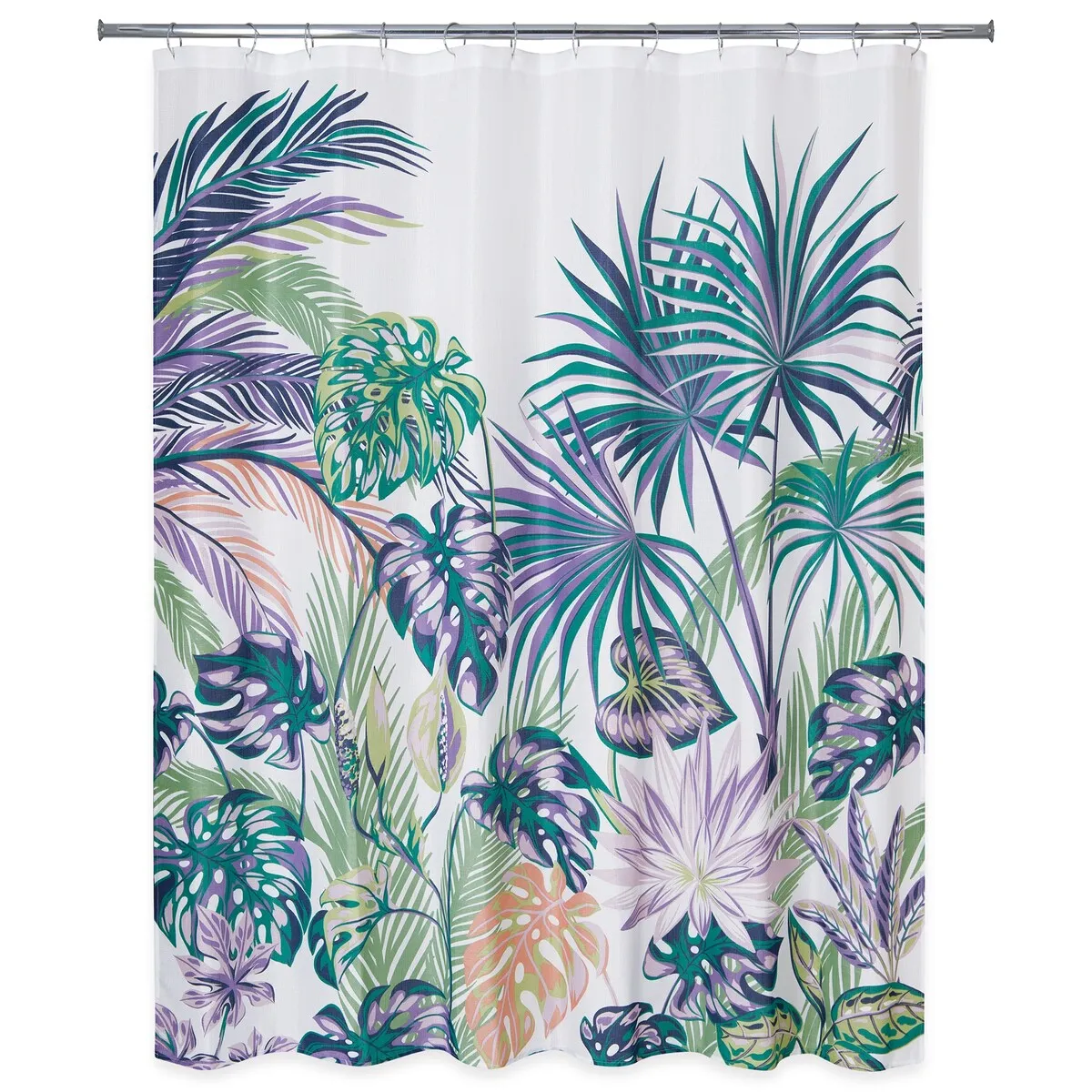 Oversize Palm Shower Curtain