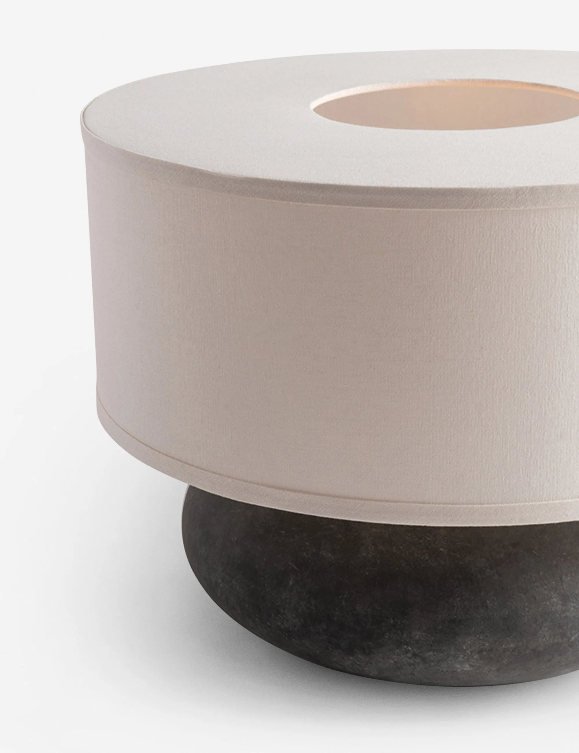 Payal Wide Table Lamp. Alabastrino