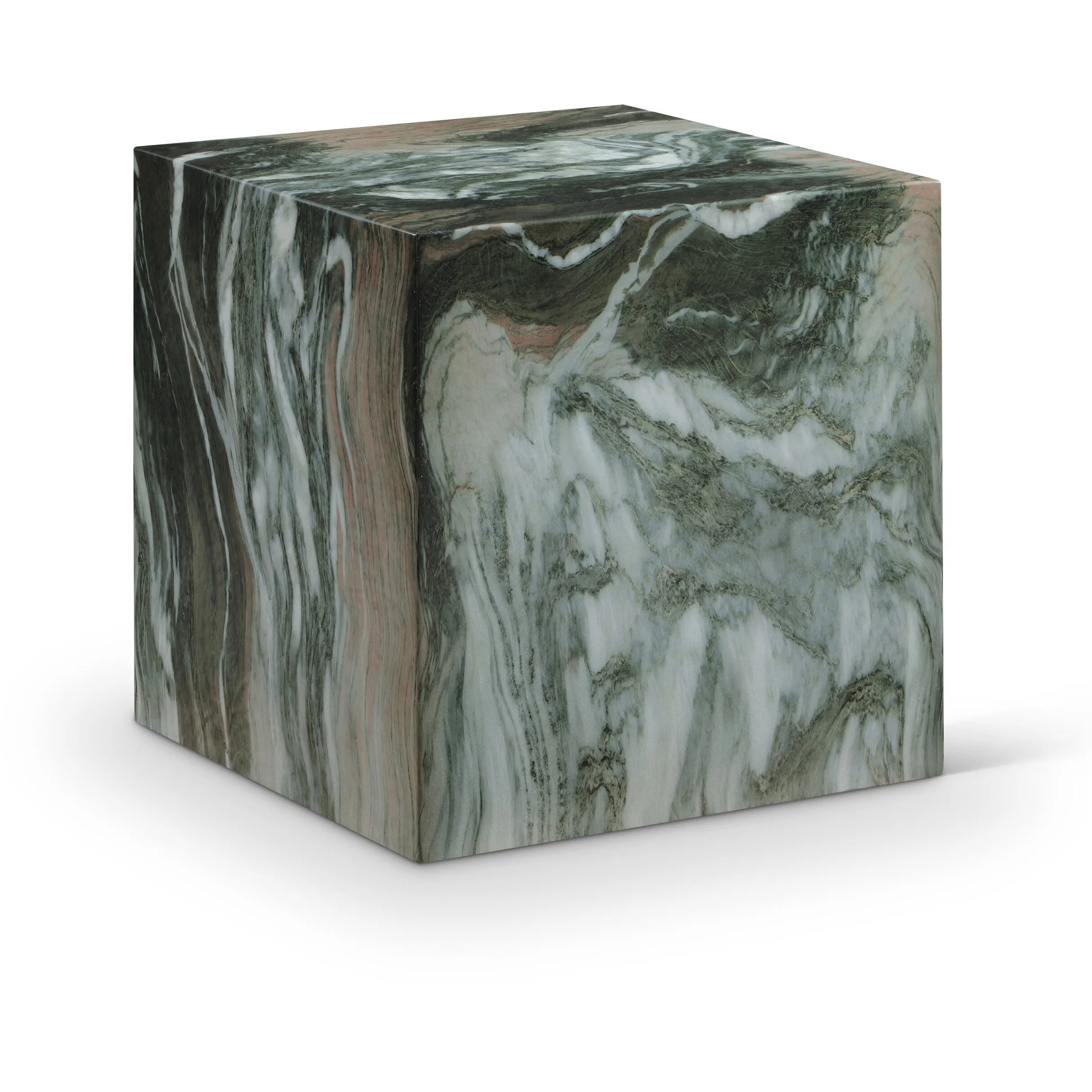 Piazza Finished Concrete Indoor/Outdoor End Table