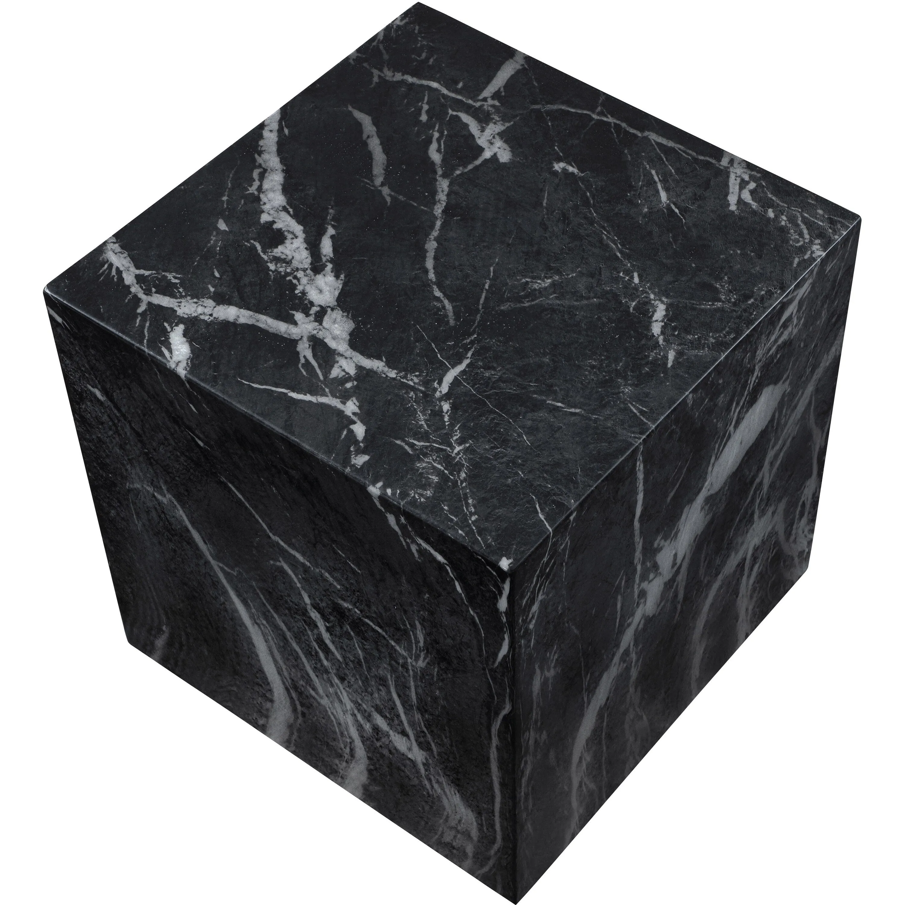 Piazza Finished Concrete Indoor/Outdoor End Table