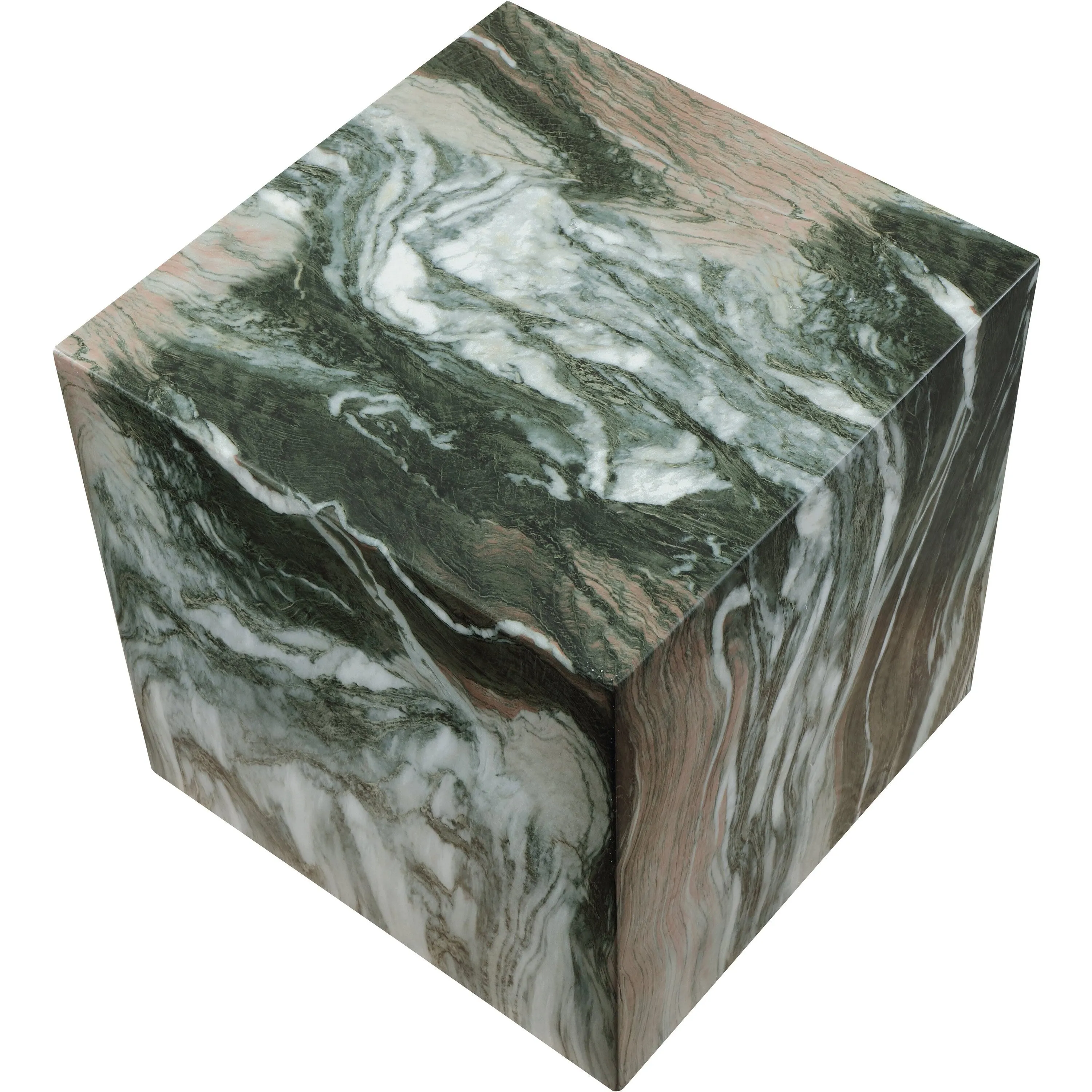Piazza Finished Concrete Indoor/Outdoor End Table