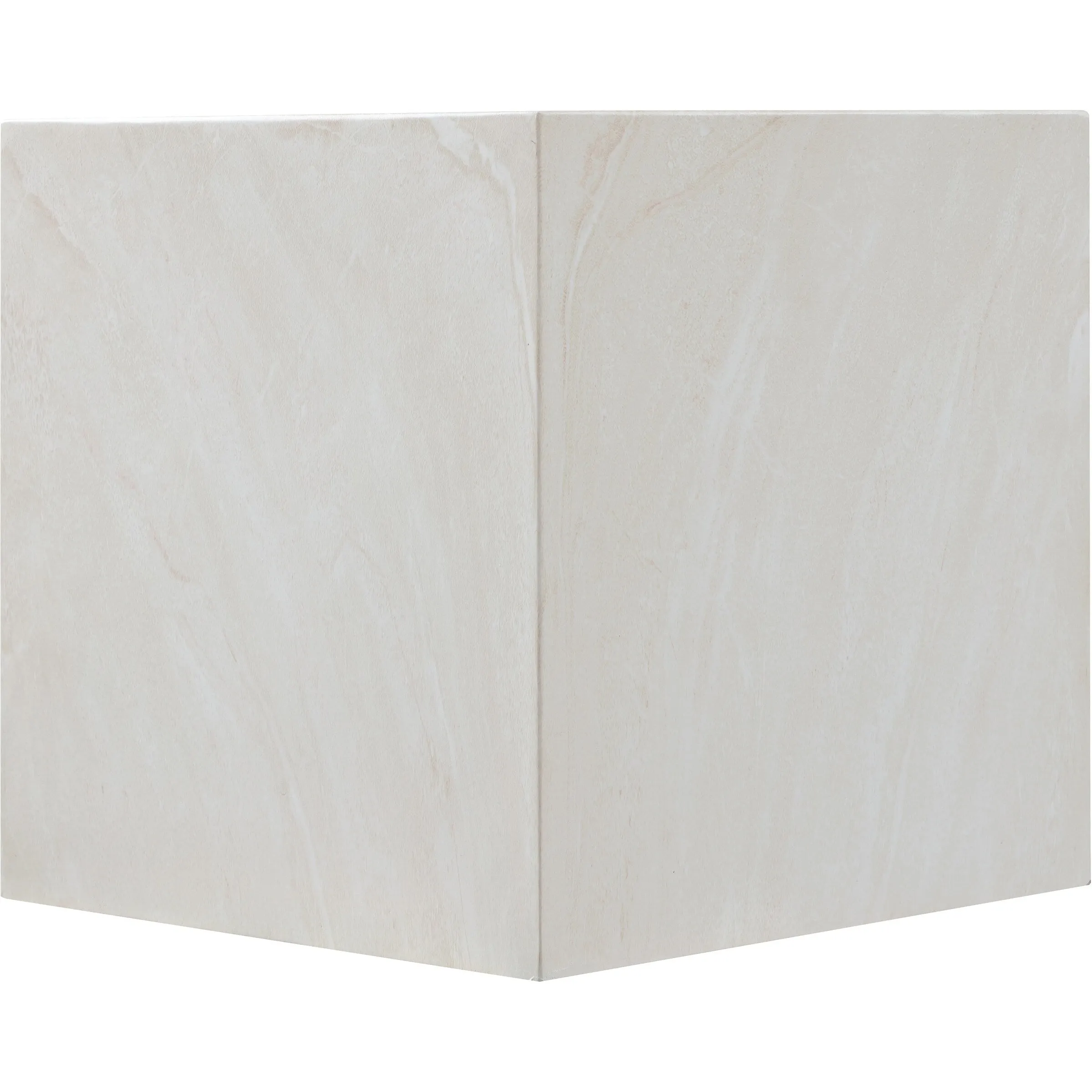 Piazza Finished Concrete Indoor/Outdoor End Table