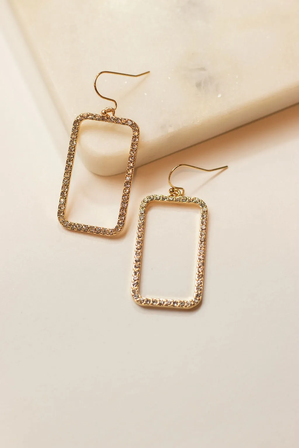 Picture This Framed Dangle Earrings