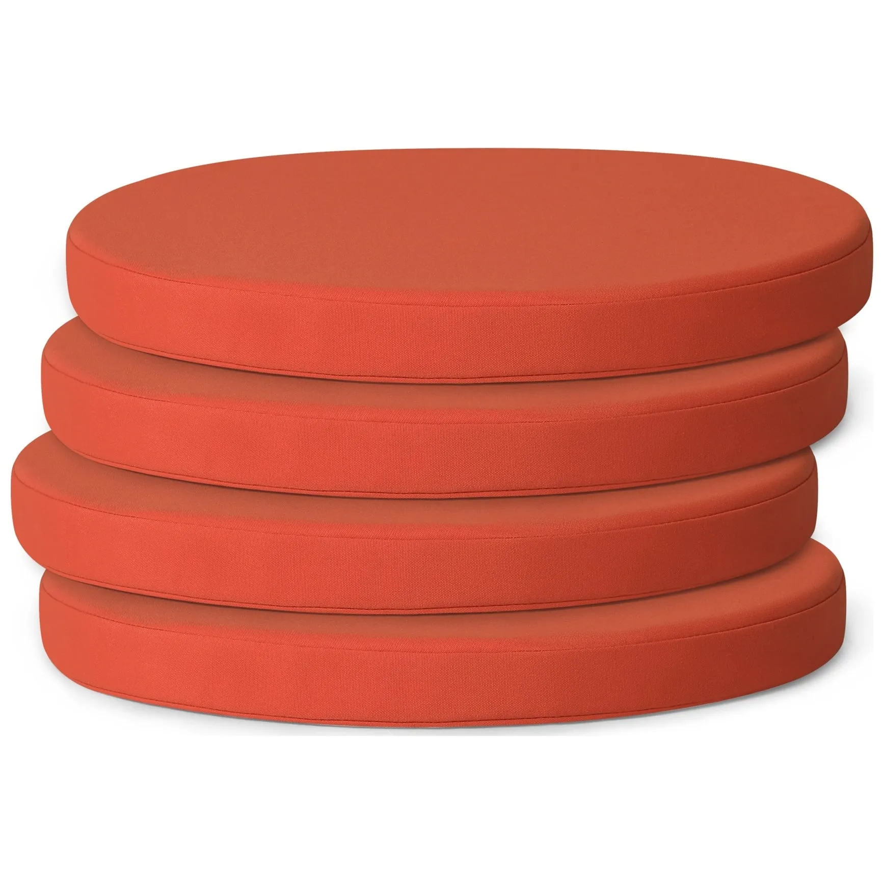Polytrends Fading Free All Weather Outdoor Patio Dining Chair Seat Cushions - (Set of 4)