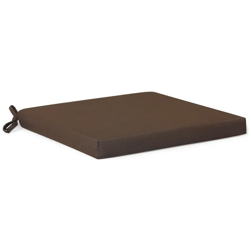 Polytrends Fading Free All Weather Outdoor Patio Dining Chair Seat Cushions - (Set of 4)