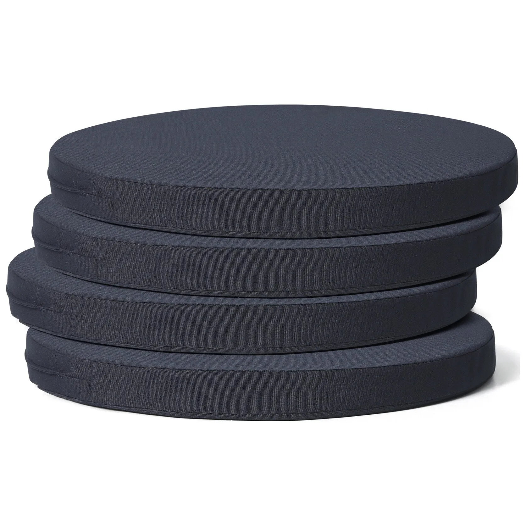 Polytrends Fading Free All Weather Outdoor Patio Dining Chair Seat Cushions - (Set of 4)
