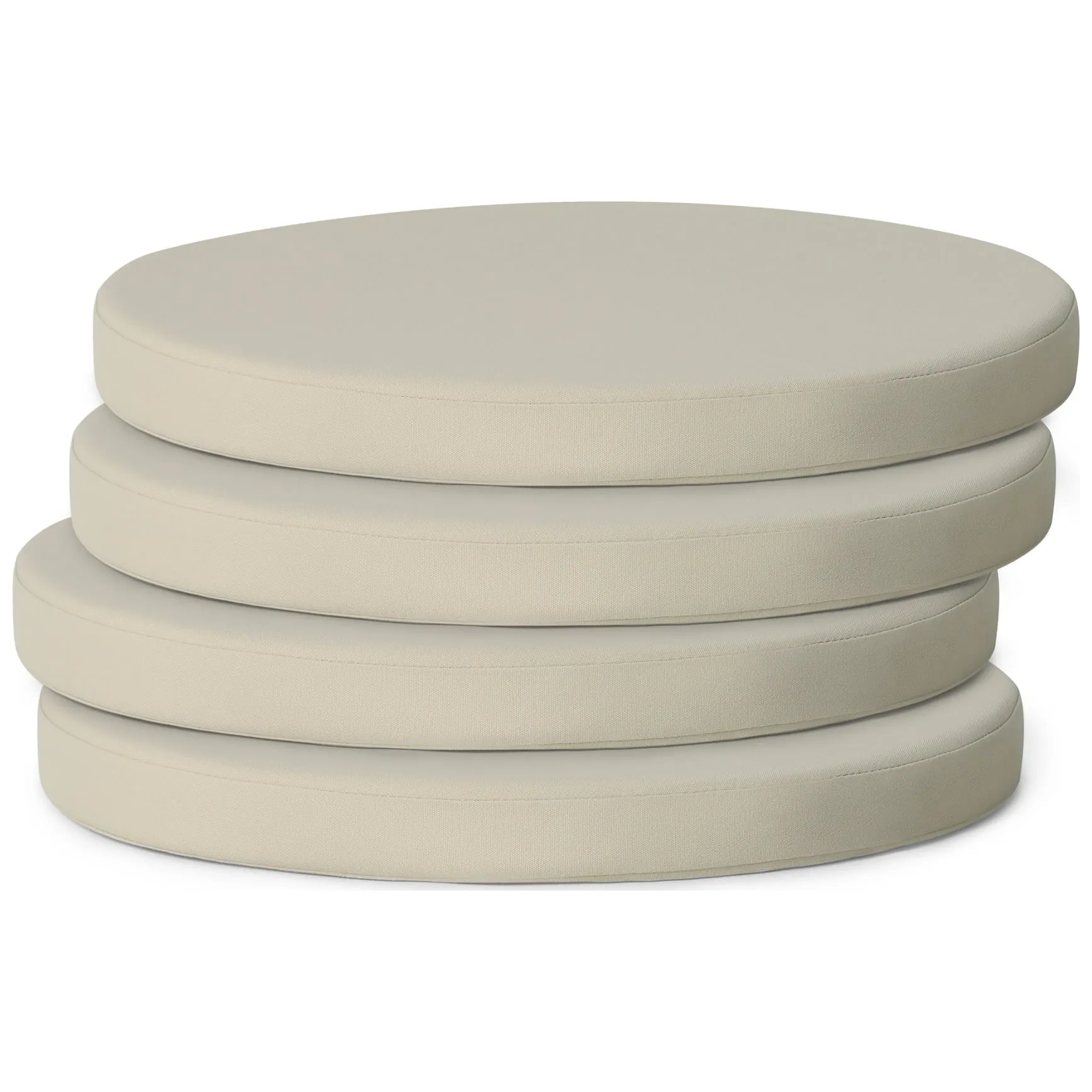 Polytrends Fading Free All Weather Outdoor Patio Dining Chair Seat Cushions - (Set of 4)