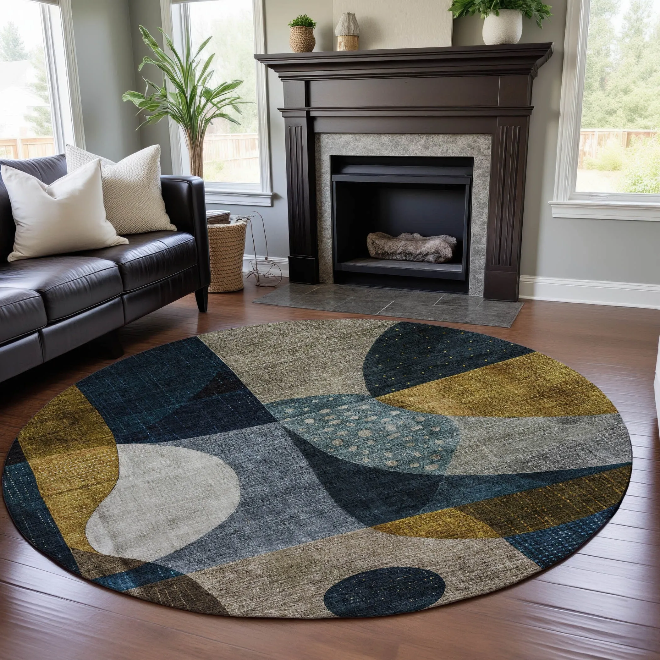 Premium Washable Super Soft Contemporary Mayfield Rug