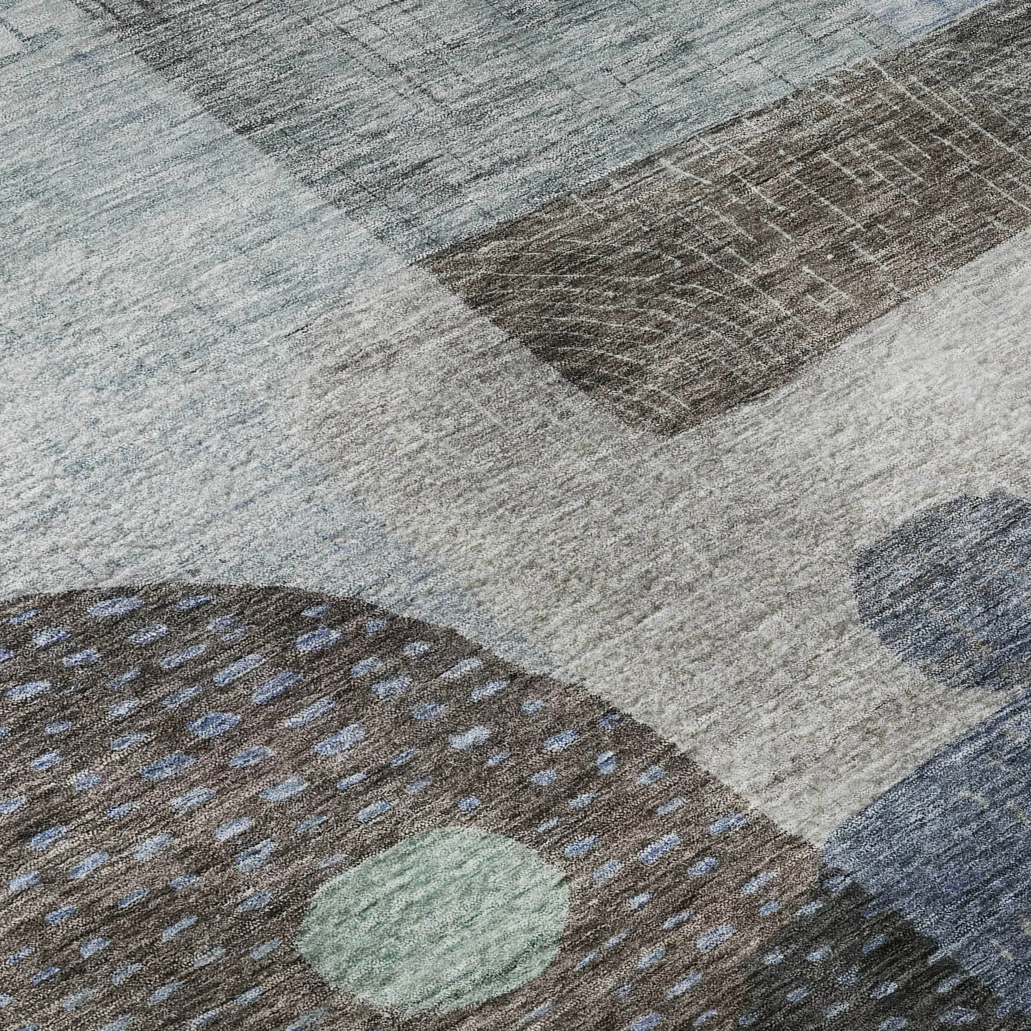 Premium Washable Super Soft Modern Retro Mayfield Rug
