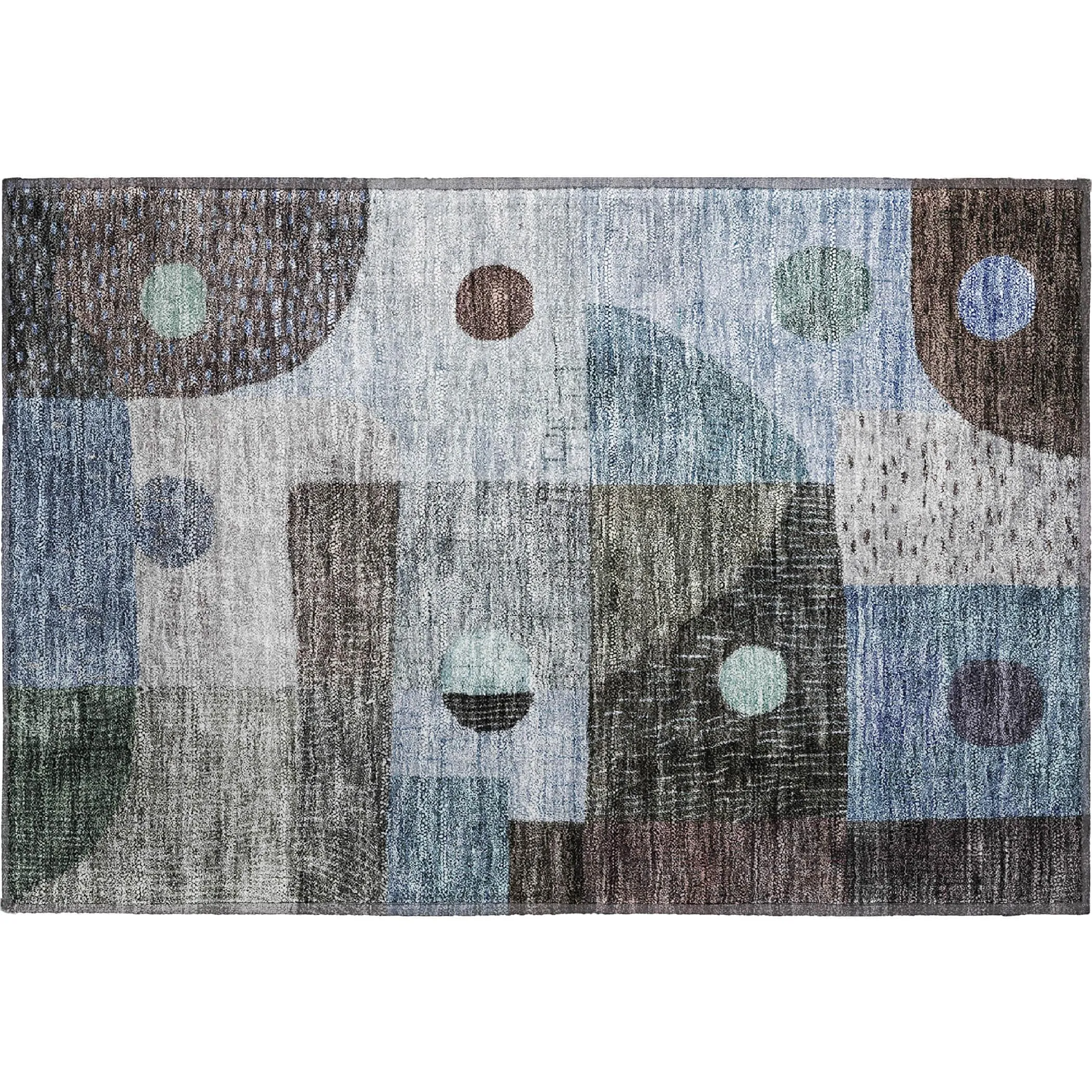 Premium Washable Super Soft Modern Retro Mayfield Rug