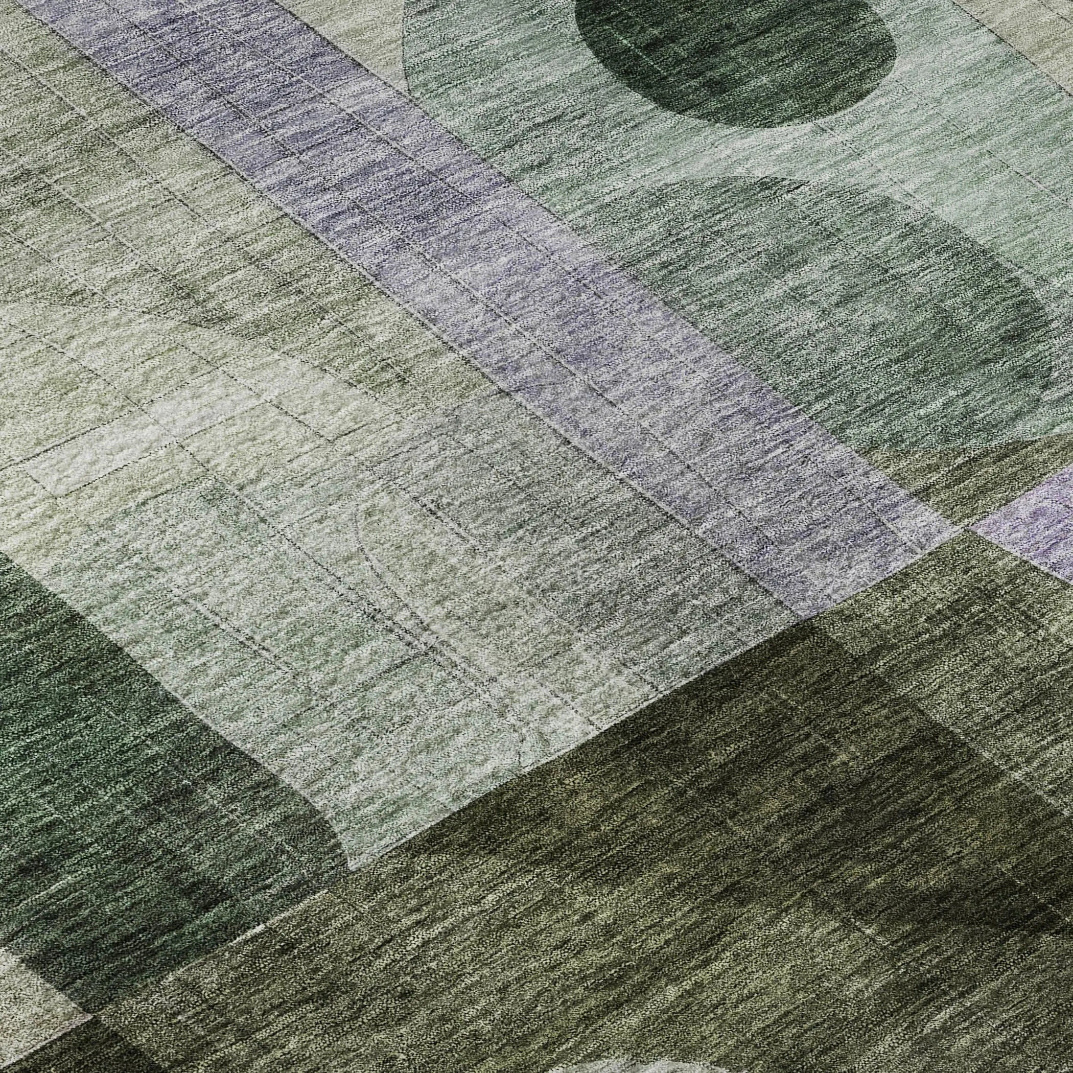 Premium Washable Super Soft Modern Retro Mayfield Rug