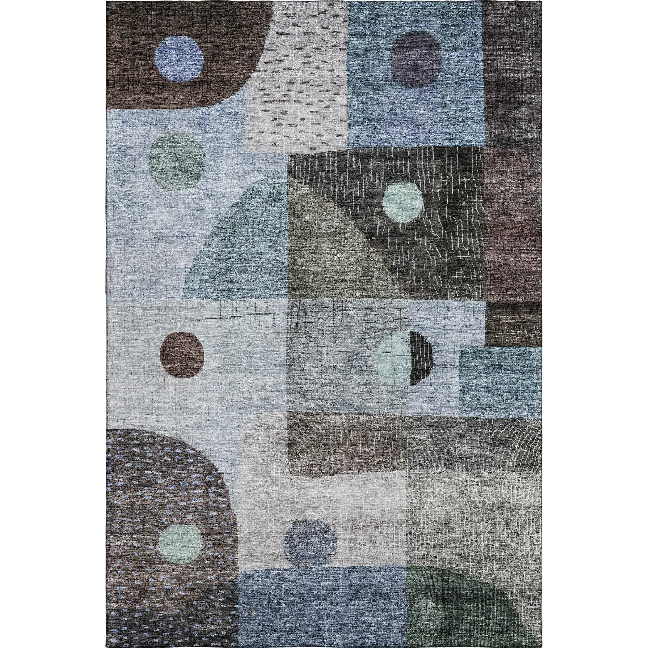 Premium Washable Super Soft Modern Retro Mayfield Rug