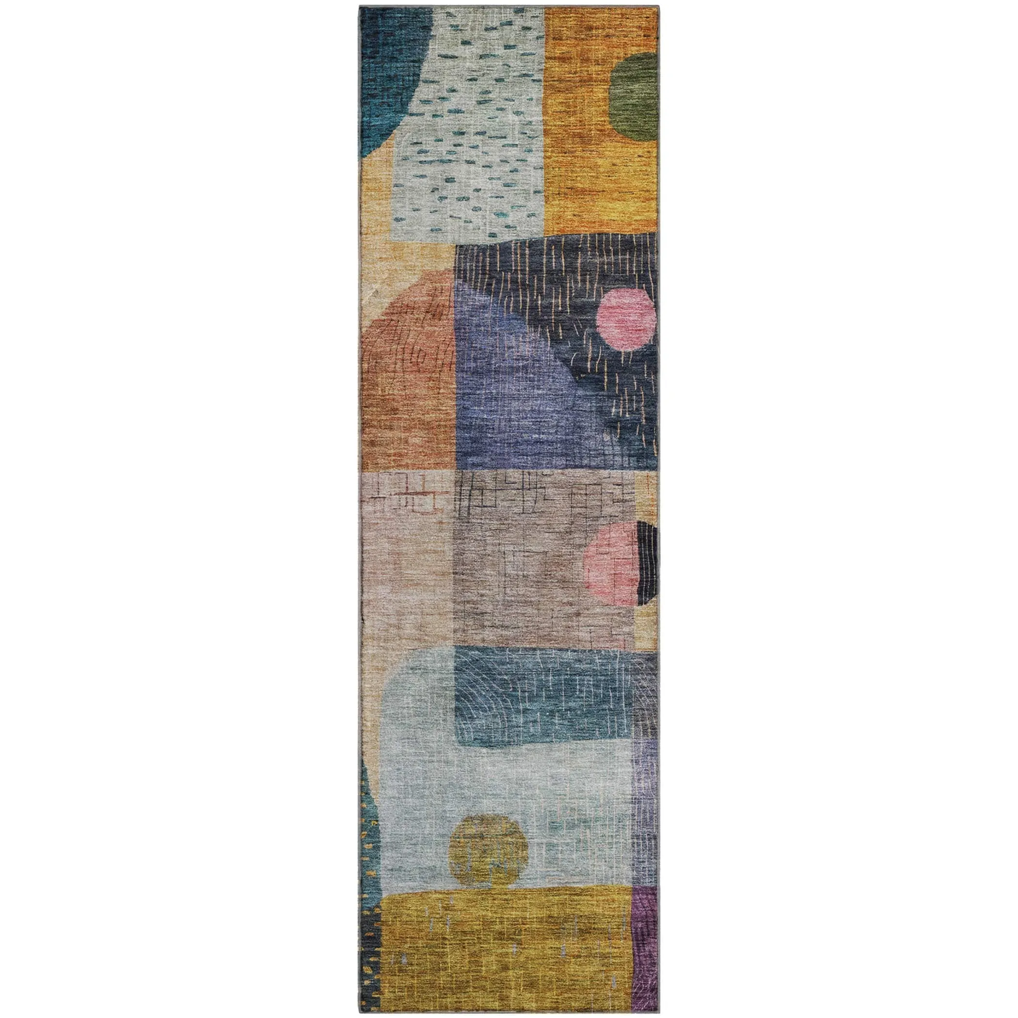 Premium Washable Super Soft Modern Retro Mayfield Rug