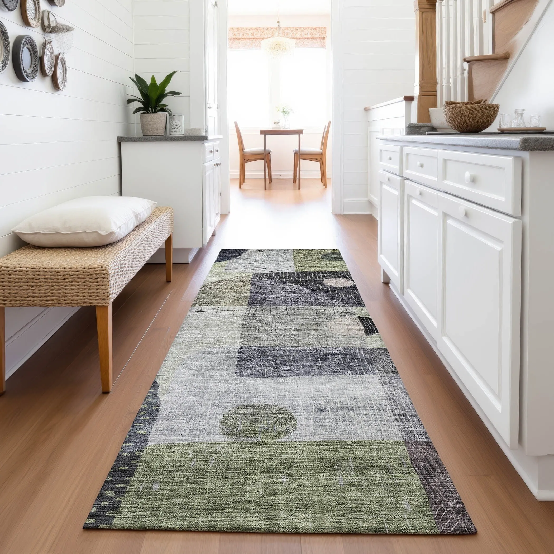 Premium Washable Super Soft Modern Retro Mayfield Rug