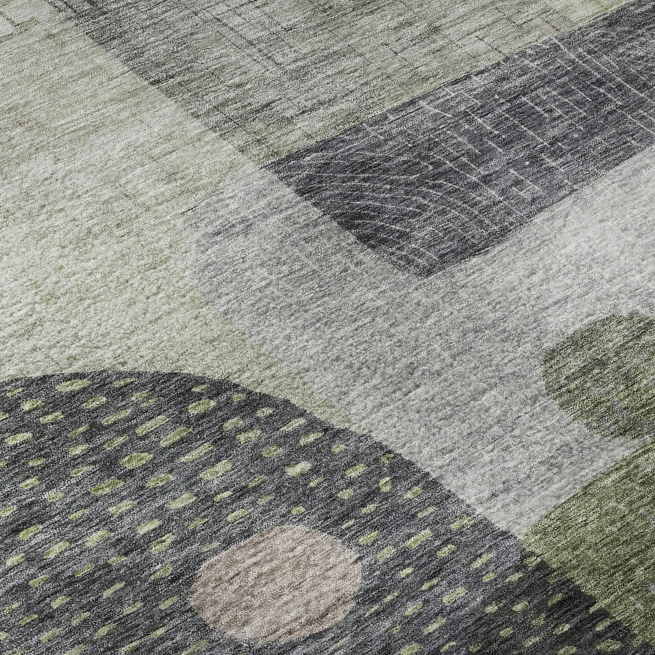 Premium Washable Super Soft Modern Retro Mayfield Rug