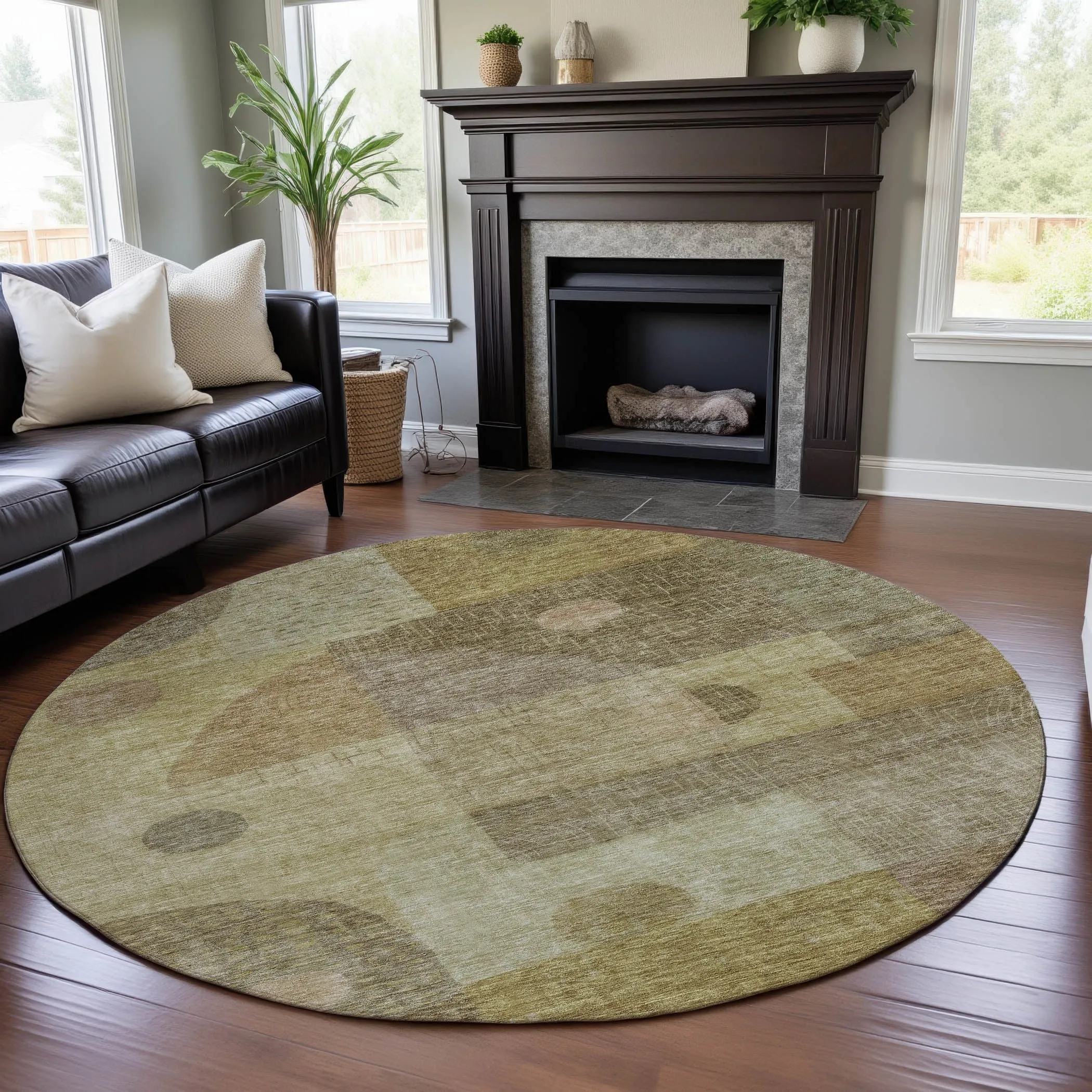 Premium Washable Super Soft Modern Retro Mayfield Rug