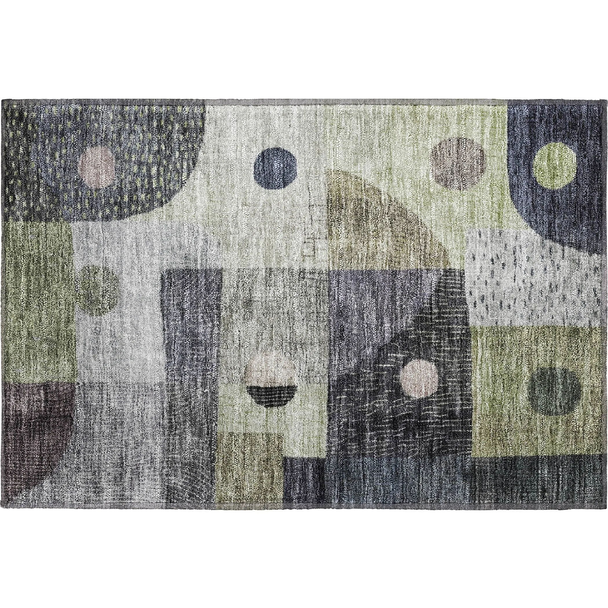 Premium Washable Super Soft Modern Retro Mayfield Rug