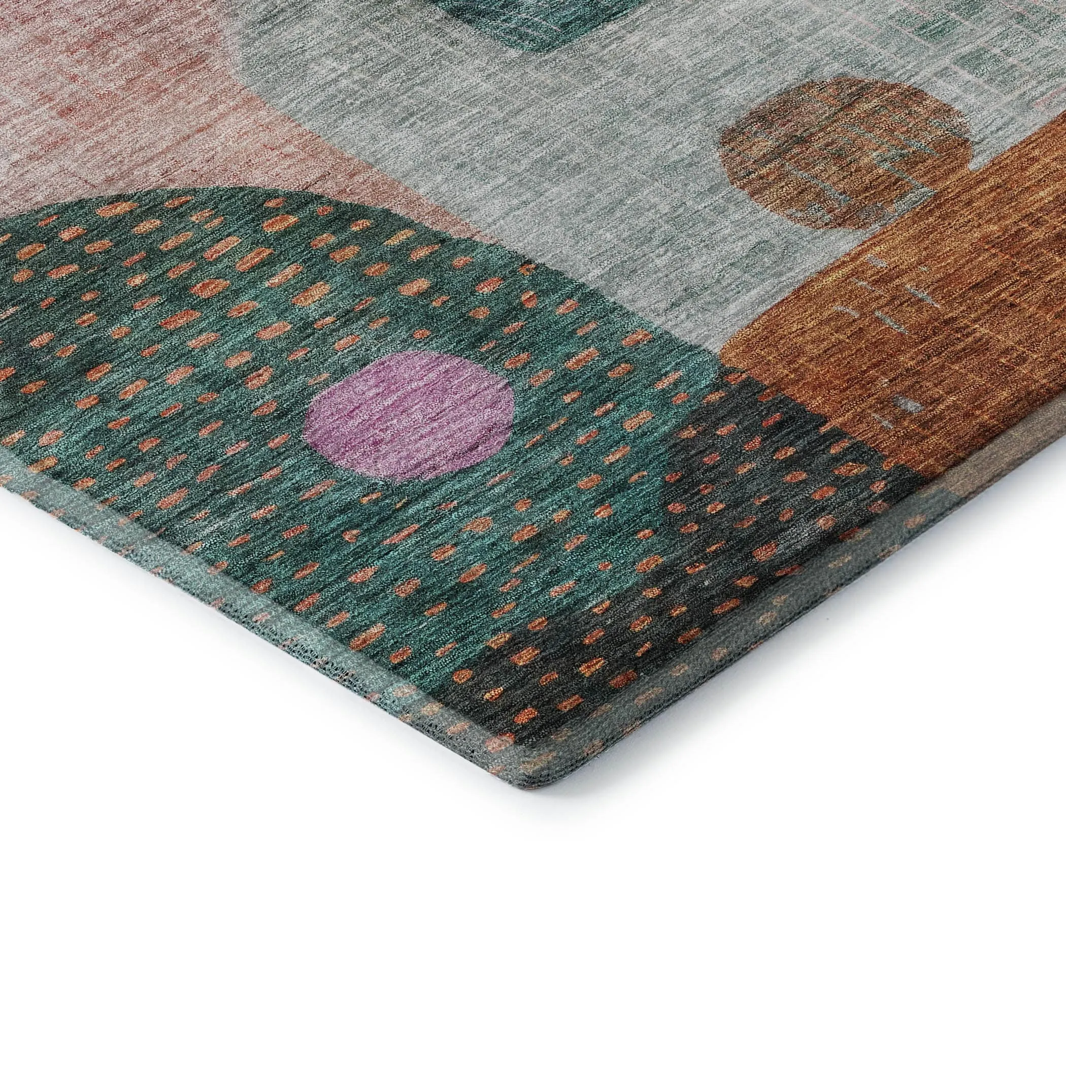 Premium Washable Super Soft Modern Retro Mayfield Rug